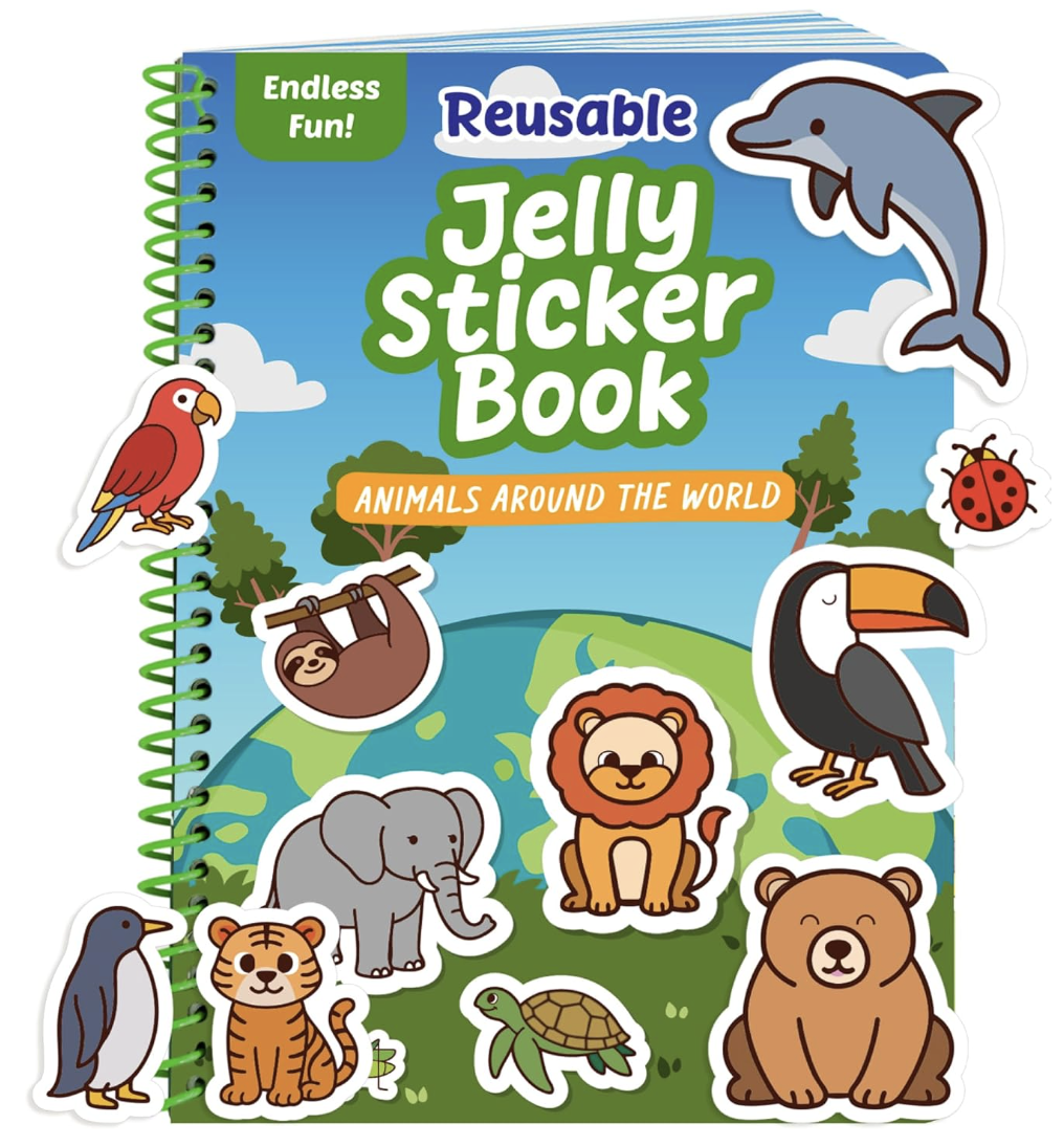 Jelly Sticker Book