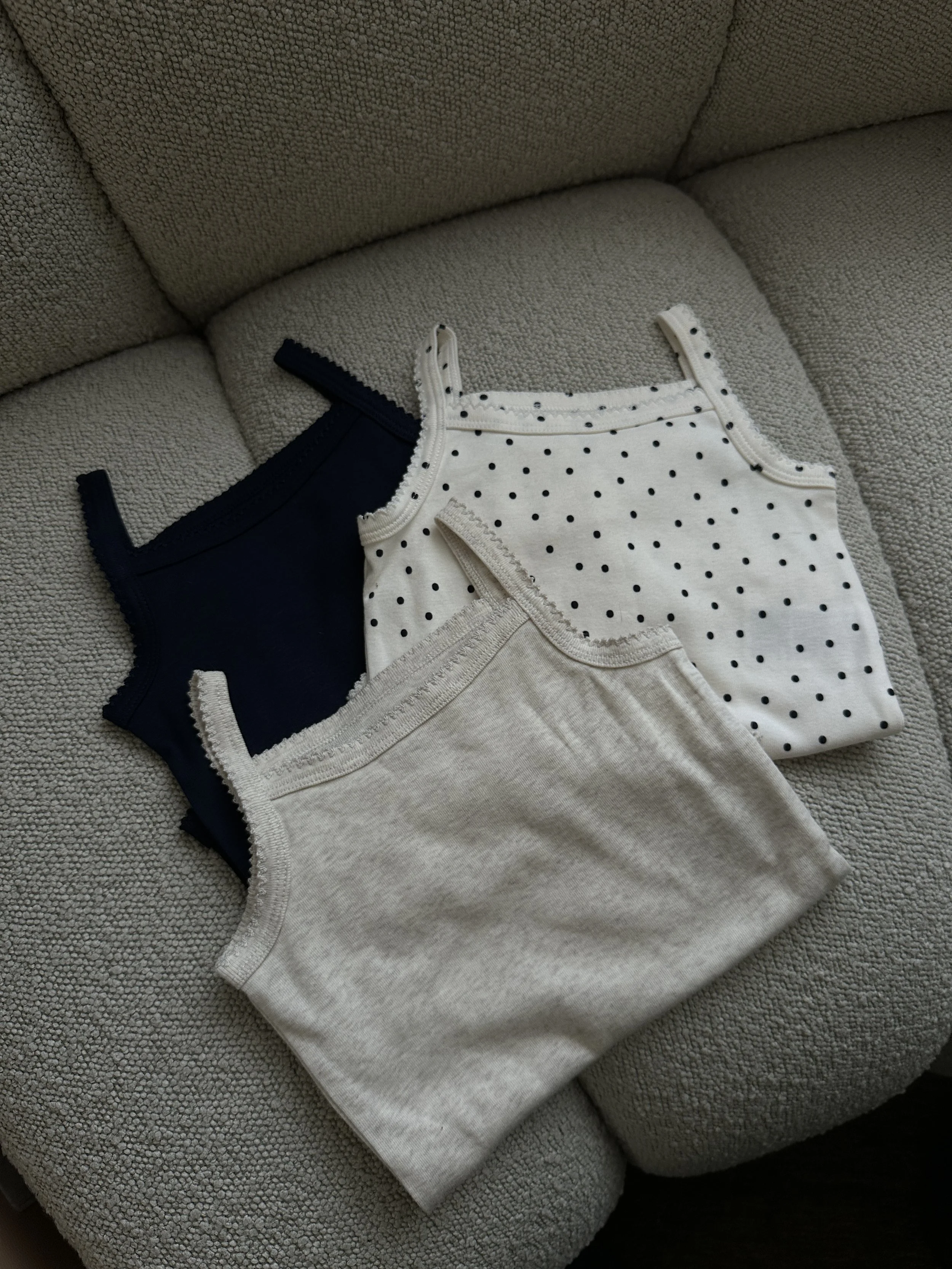 Baby Girls Sleeveless Bodysuits 3pk