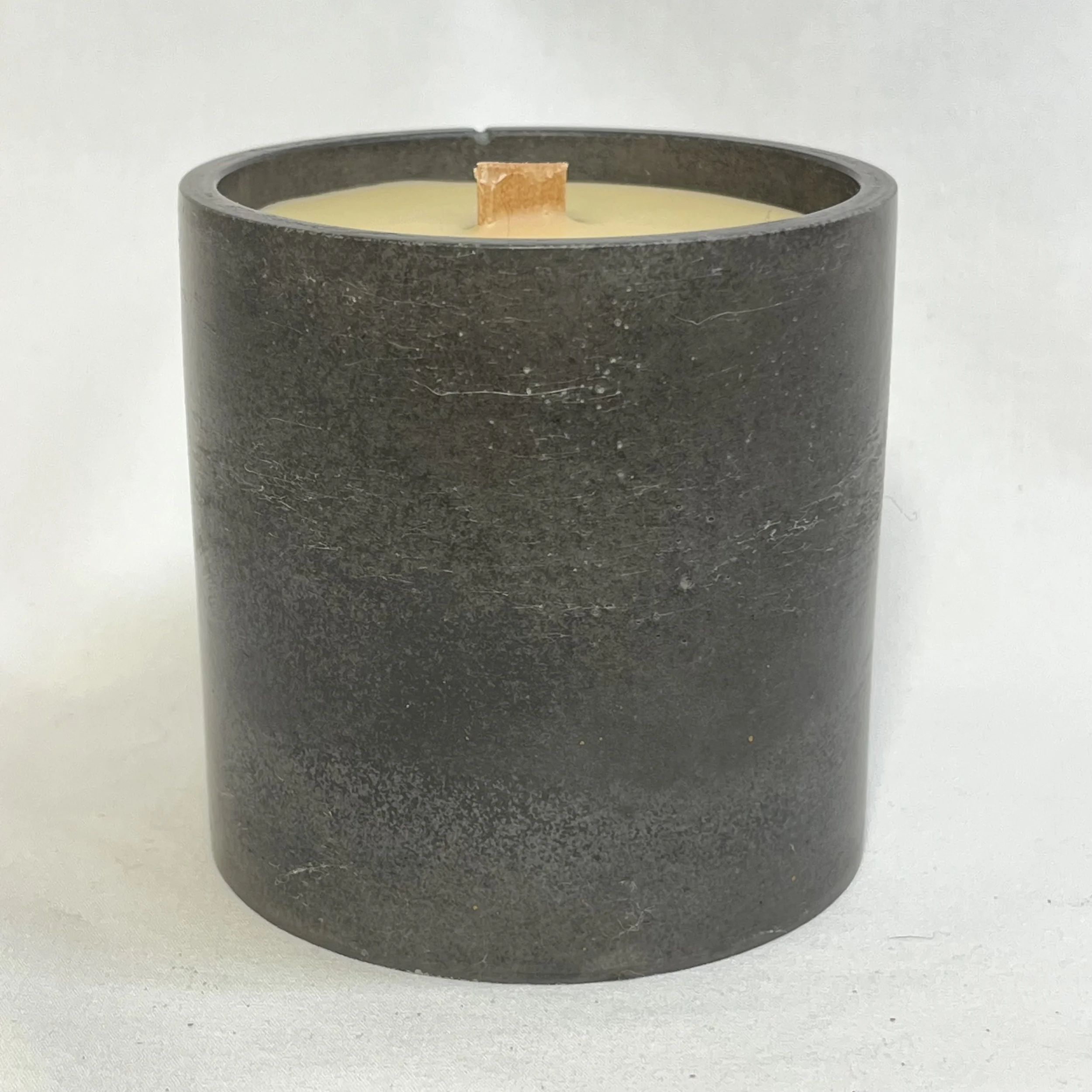 dark gray concrete small can beeswax candle with woodwick.jpg
