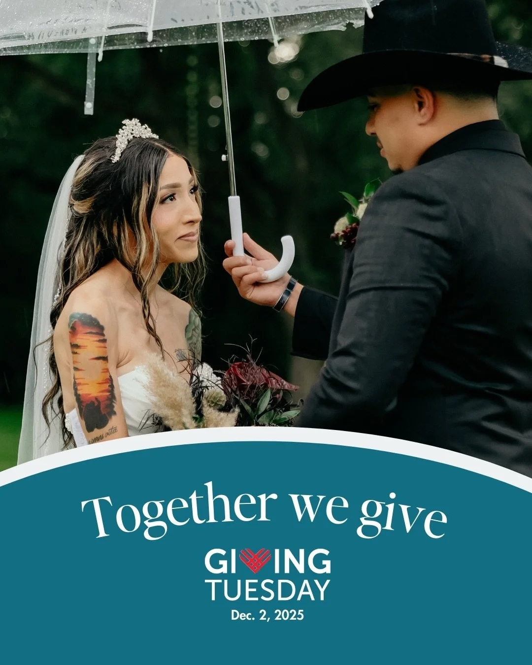 Each and every gift - no matter the amount - counts 💛

Help us say&nbsp;YES to love&nbsp;for couples like Alyssa &amp; AB.

A $10 donation means:
✨ hope over heartbreak
📸 memories over uncertainty
🎶 a day where love is louder than cancer

$10 = ch