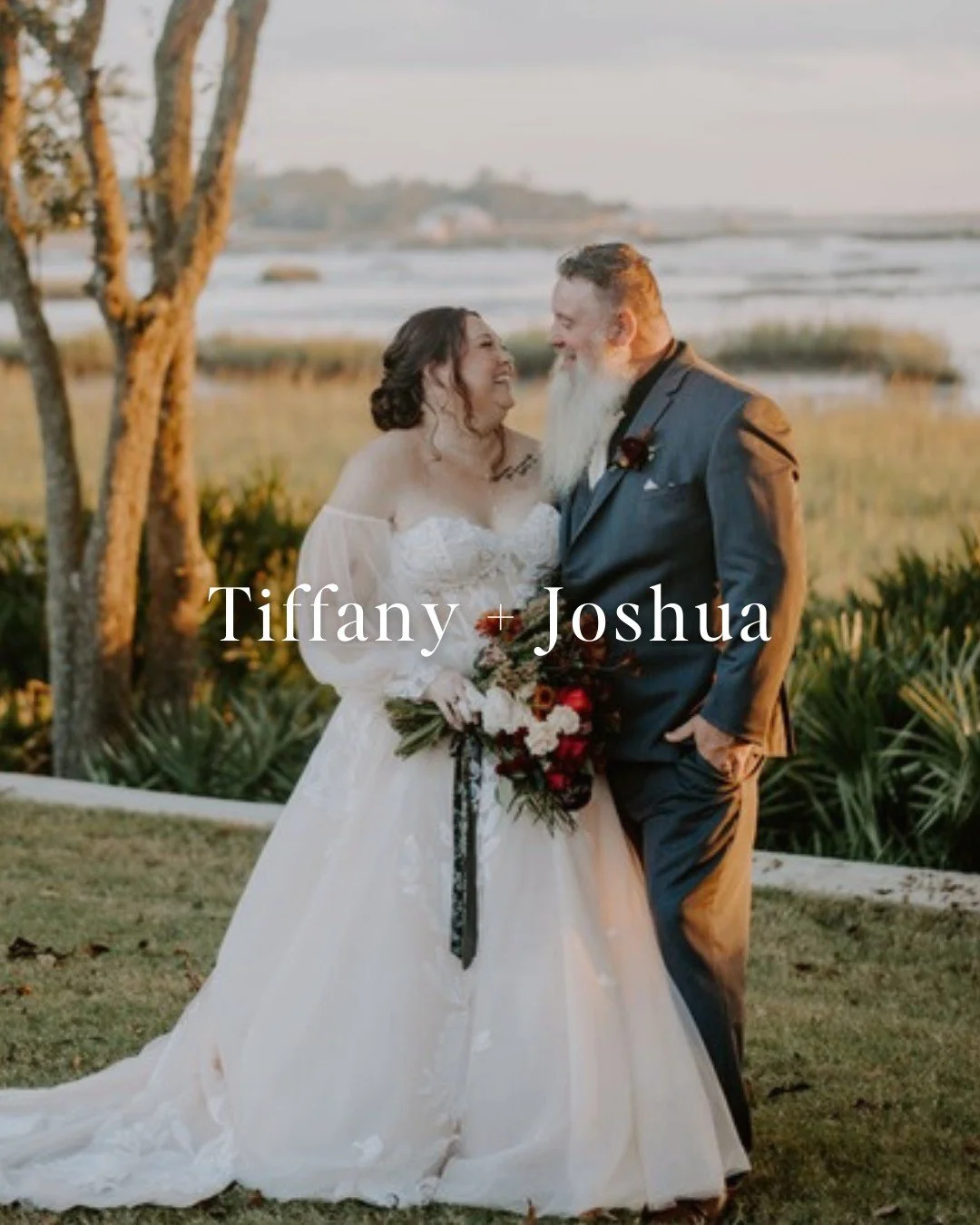 Tiffany and Josh first met on a dating site in 2013. Their first meeting was at a mall play place, where their kids could laugh and play while they talked for hours. They had lunch afterward, and before long, that friendship turned into love.

Not lo