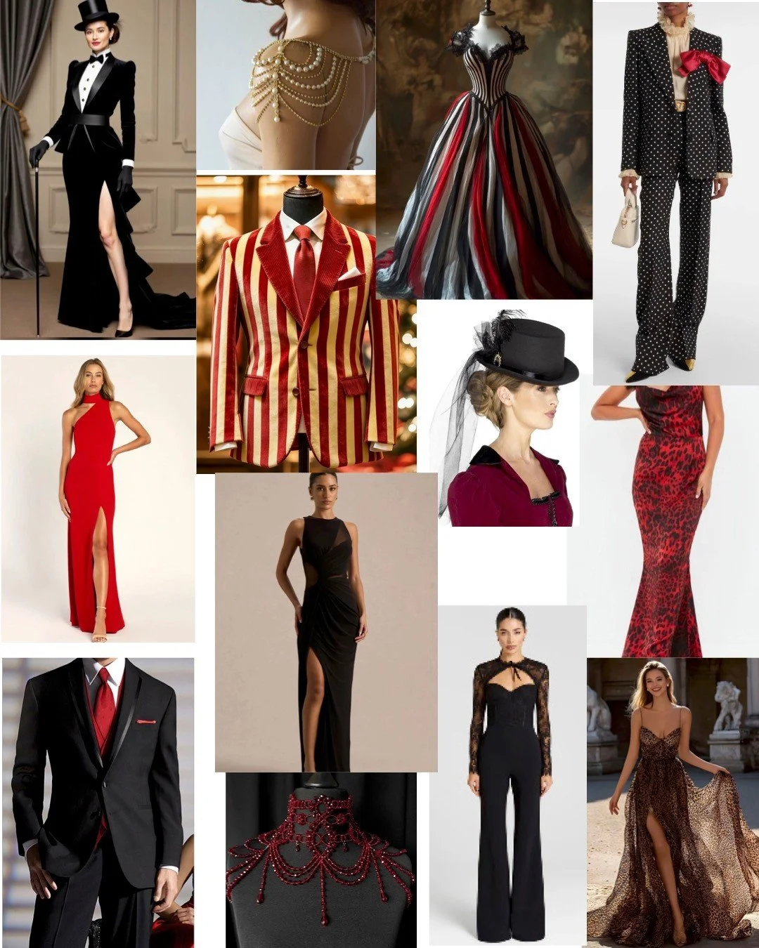 Unsure of what to wear to the Gala?! 🎪  Here's some inspo! 

Leave a comment and let us know what you'll be wearing...