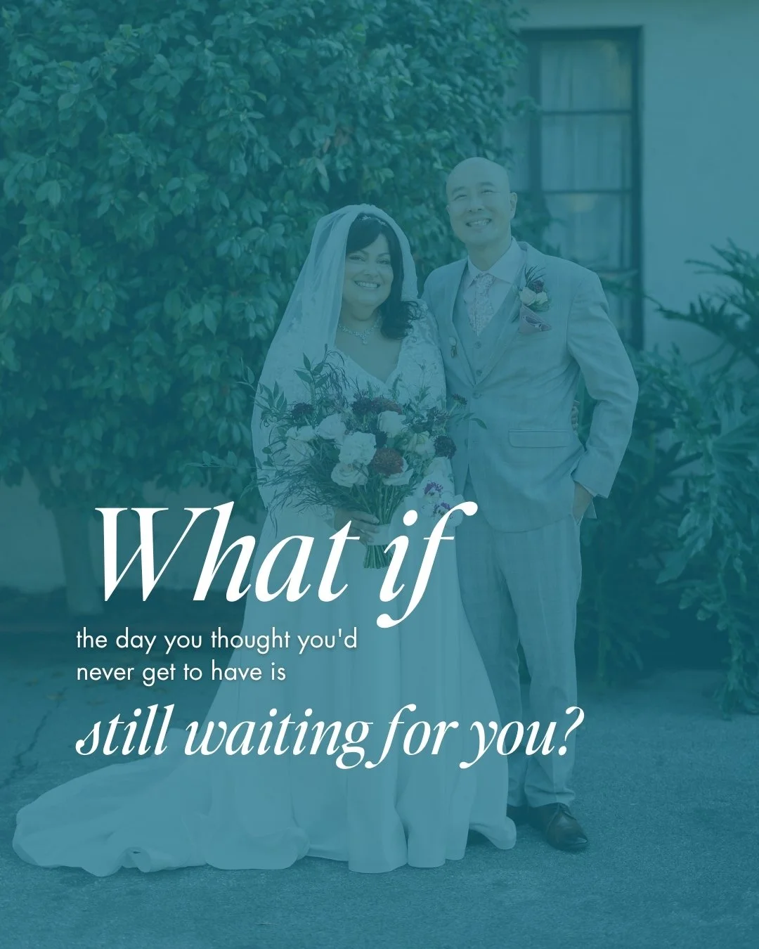Here's something most people don't know.

There are florists, photographers, venues, planners, and bakers all over the country who've quietly decided that a terminal diagnosis shouldn't be the reason a couple doesn't get their wedding day.

They dona