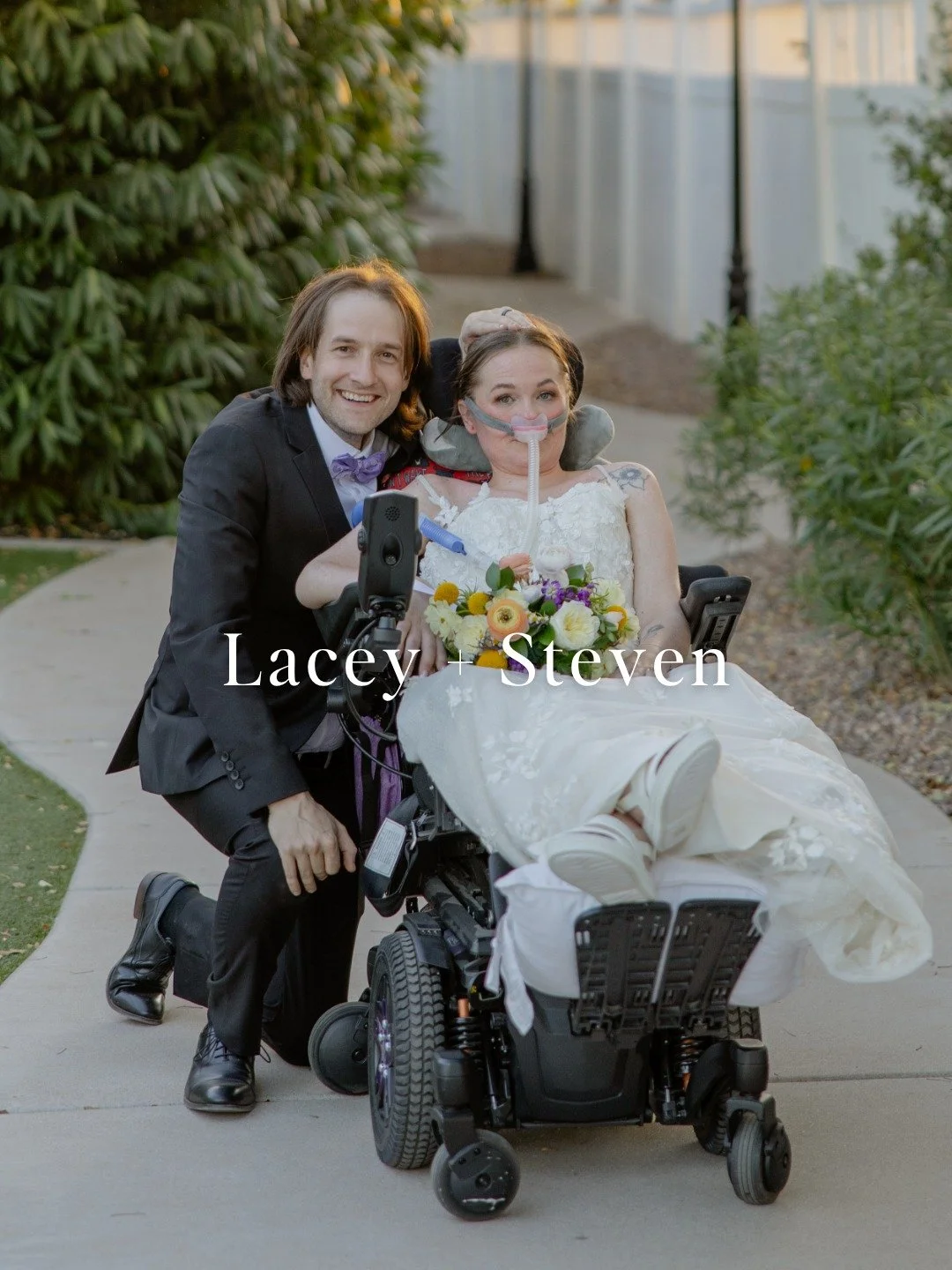 It was an Anti-Valentine's Day party that neither of them actually wanted to be at. Somewhere on the back patio, Lacey stopped Steven, and they ended up on a couch together for the rest of the night talking. Steven asked her out the next day. They wr