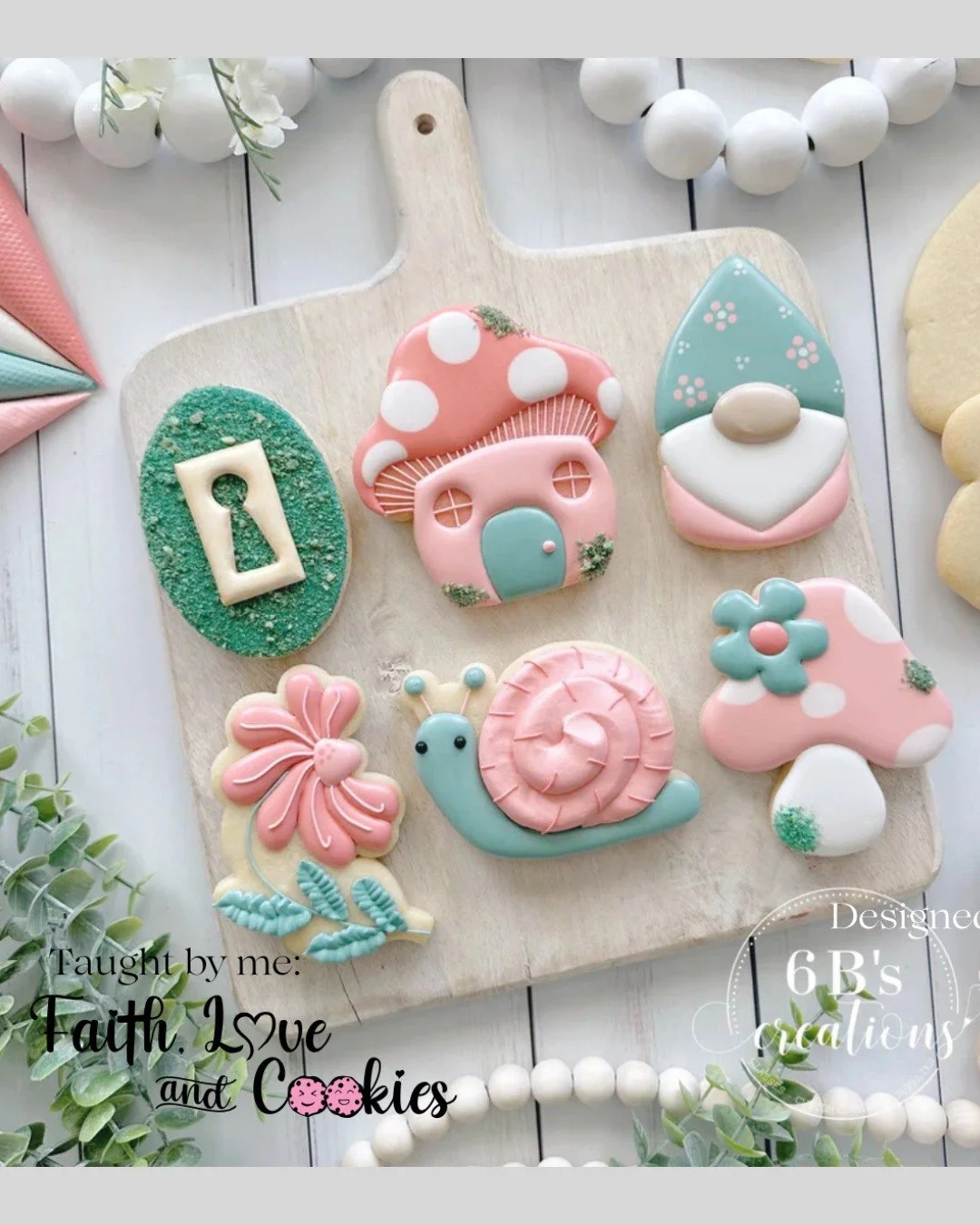 Spring is almost here and our cookie classes are blooming with fun! 
Join us for these sweet upcoming dates:
* March 21st &ndash; Woodland Gnomes
* March 28th &ndash; Easter Bunnies &amp; Florals
* April 18th &ndash; Lemonade
* May 9th &ndash; Mother