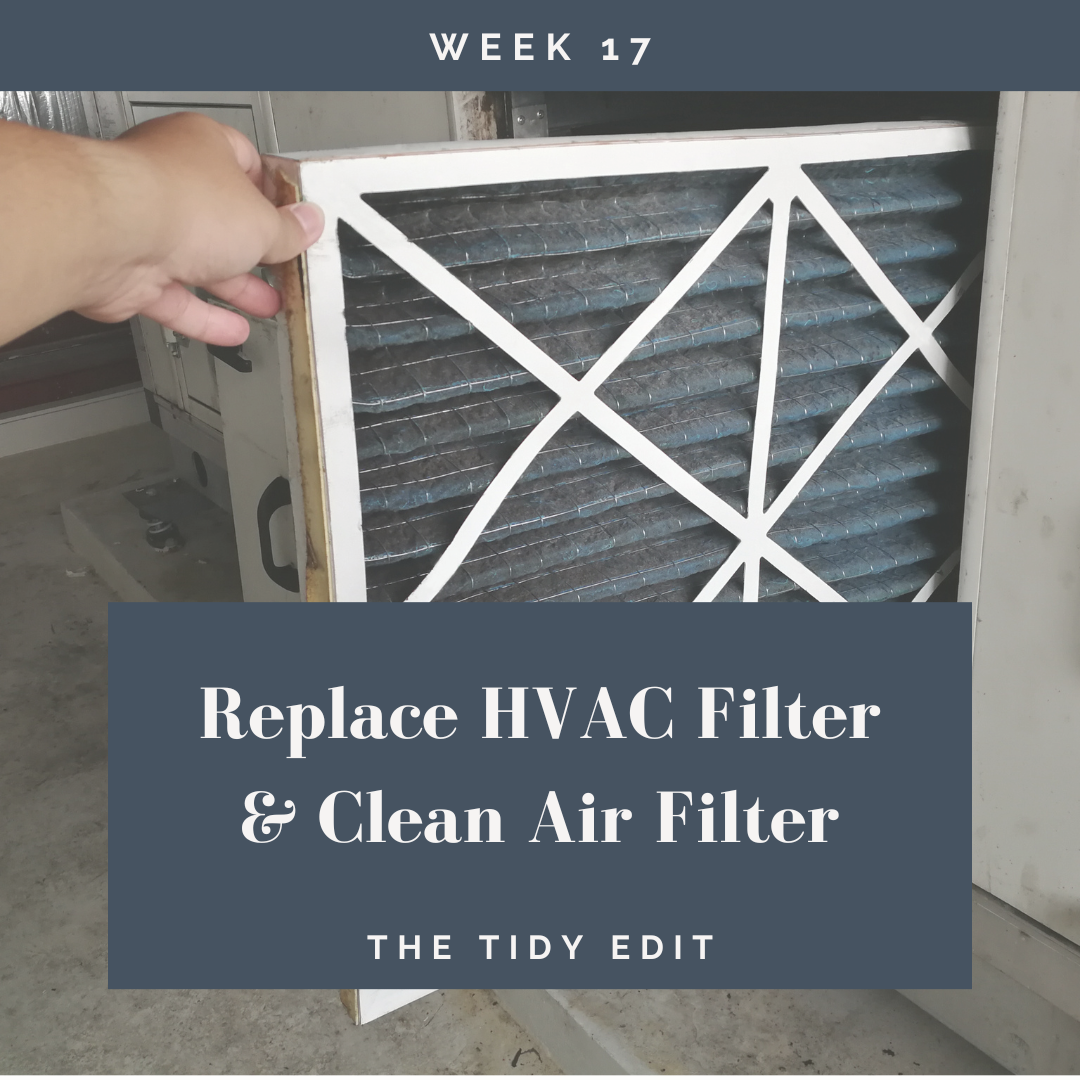 The Tidy Edit: Trash Talk and HVAC Filters