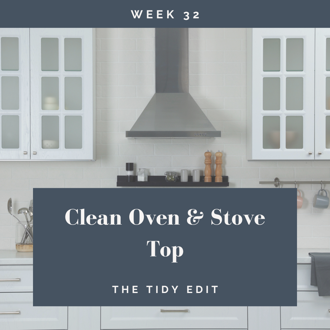 The Tidy Edit: Stovetop Cleaning Made Simple