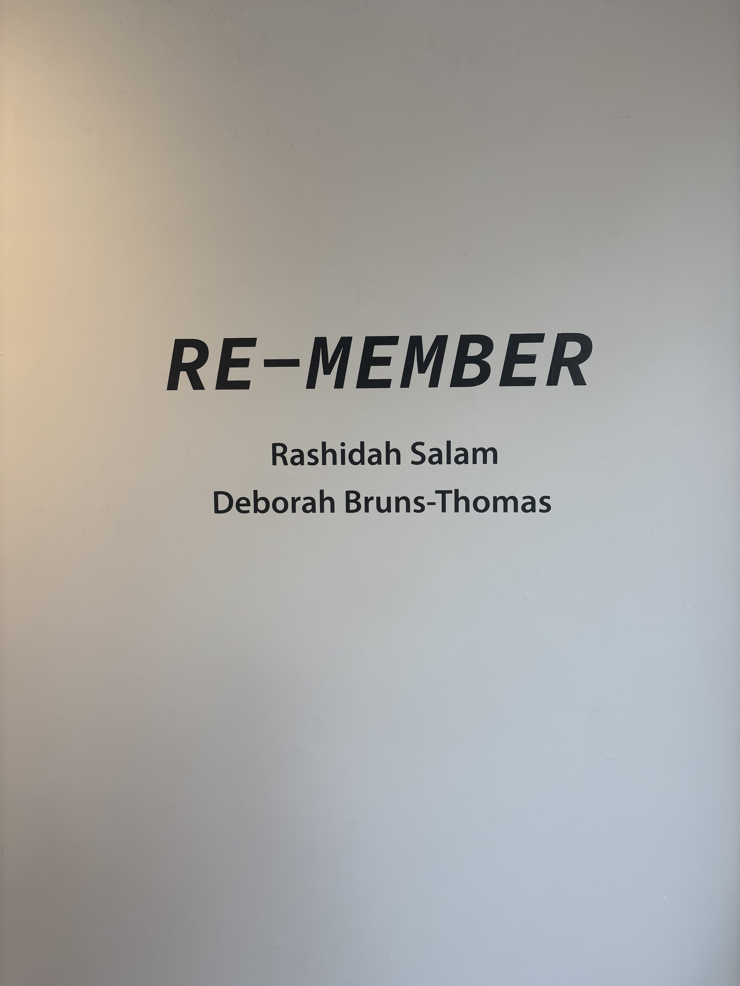 Re-Member: Muse Gallery 2025