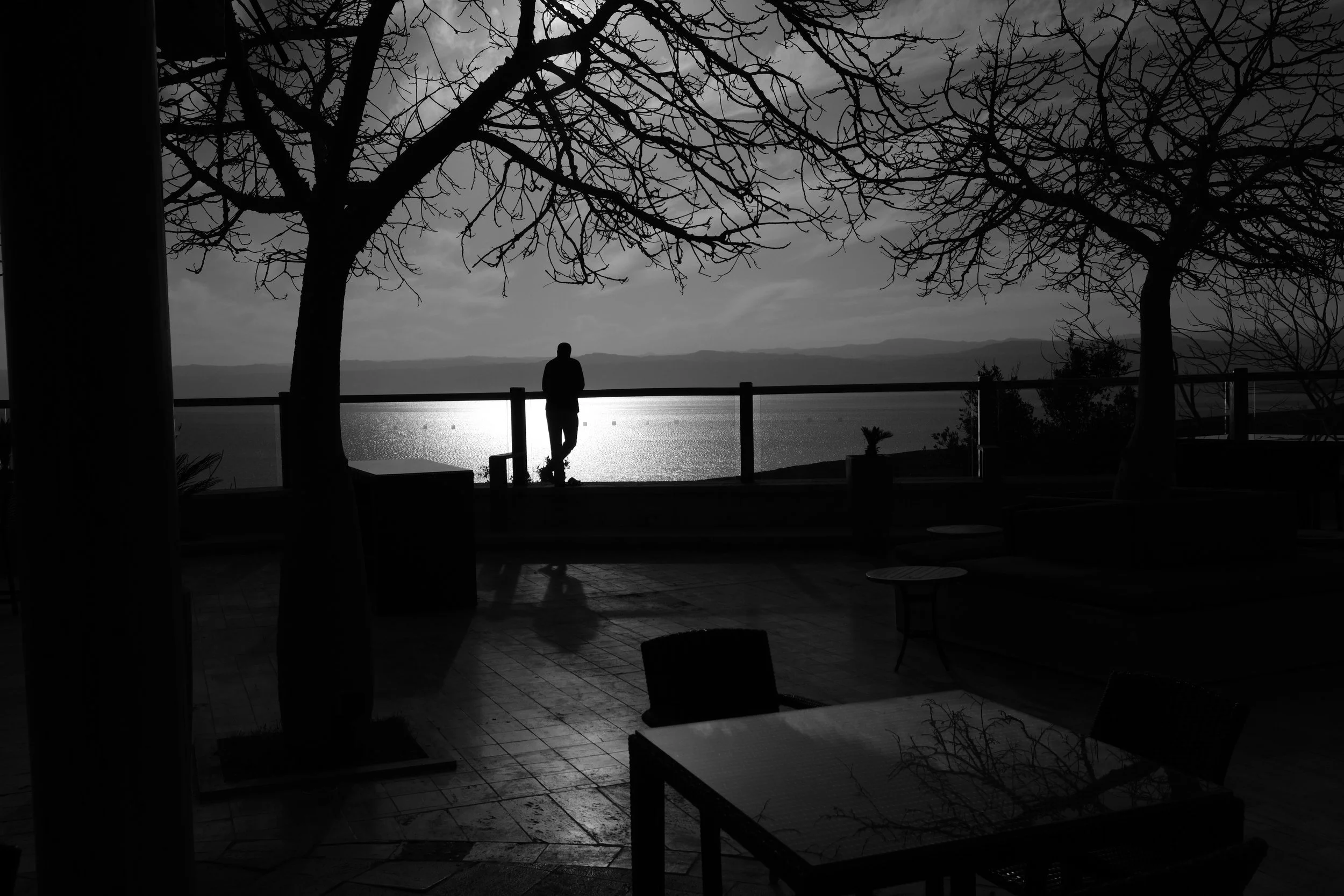 stillness.