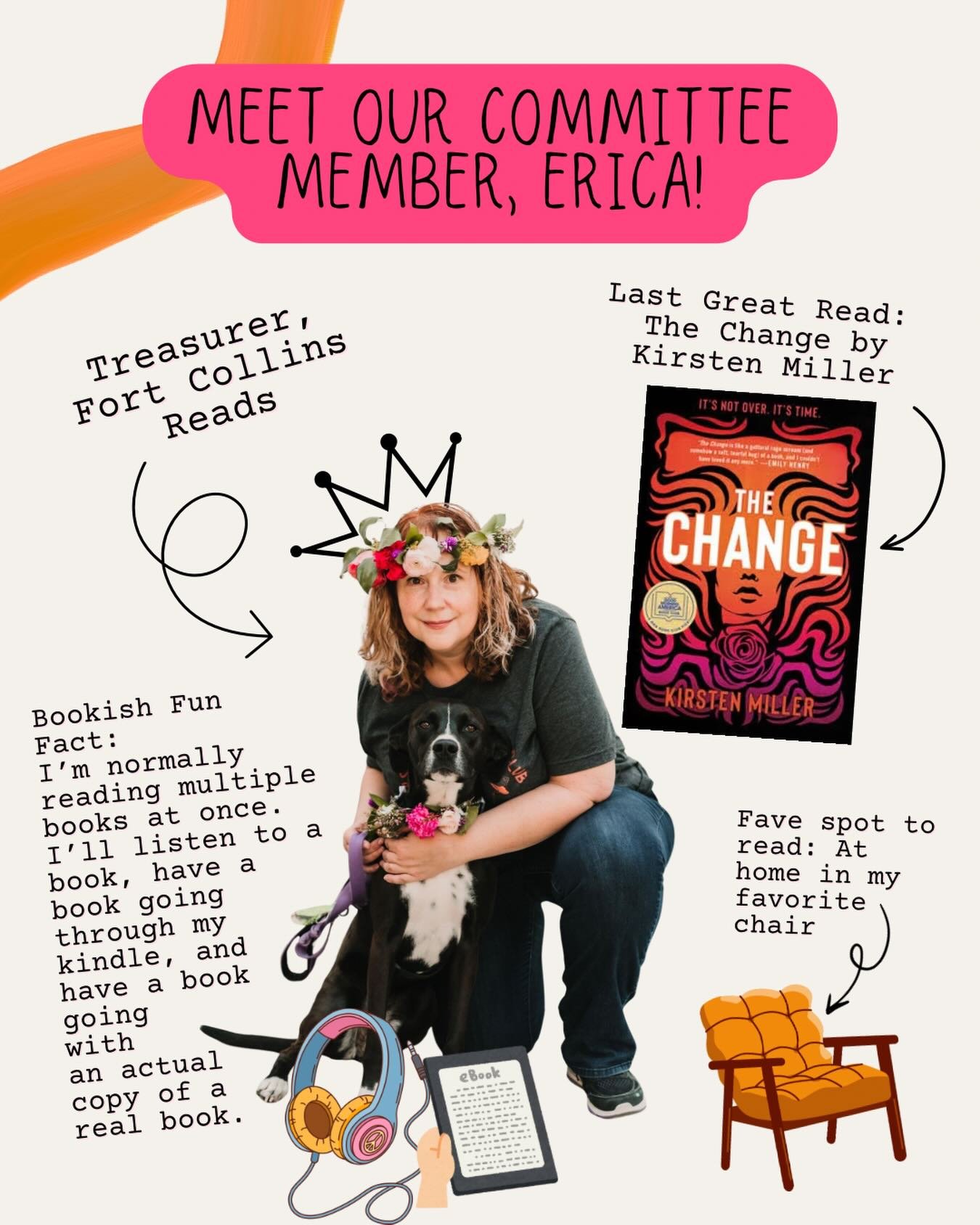 Erica is Fort Collins Reads&rsquo; resident money expert and witchy book lover. It&rsquo;s no surprise that her last great read is &ldquo;The Change&rdquo; by our 2025 author, @kirstenmillerbooks! Have you loved a book featuring female rage, sisterho