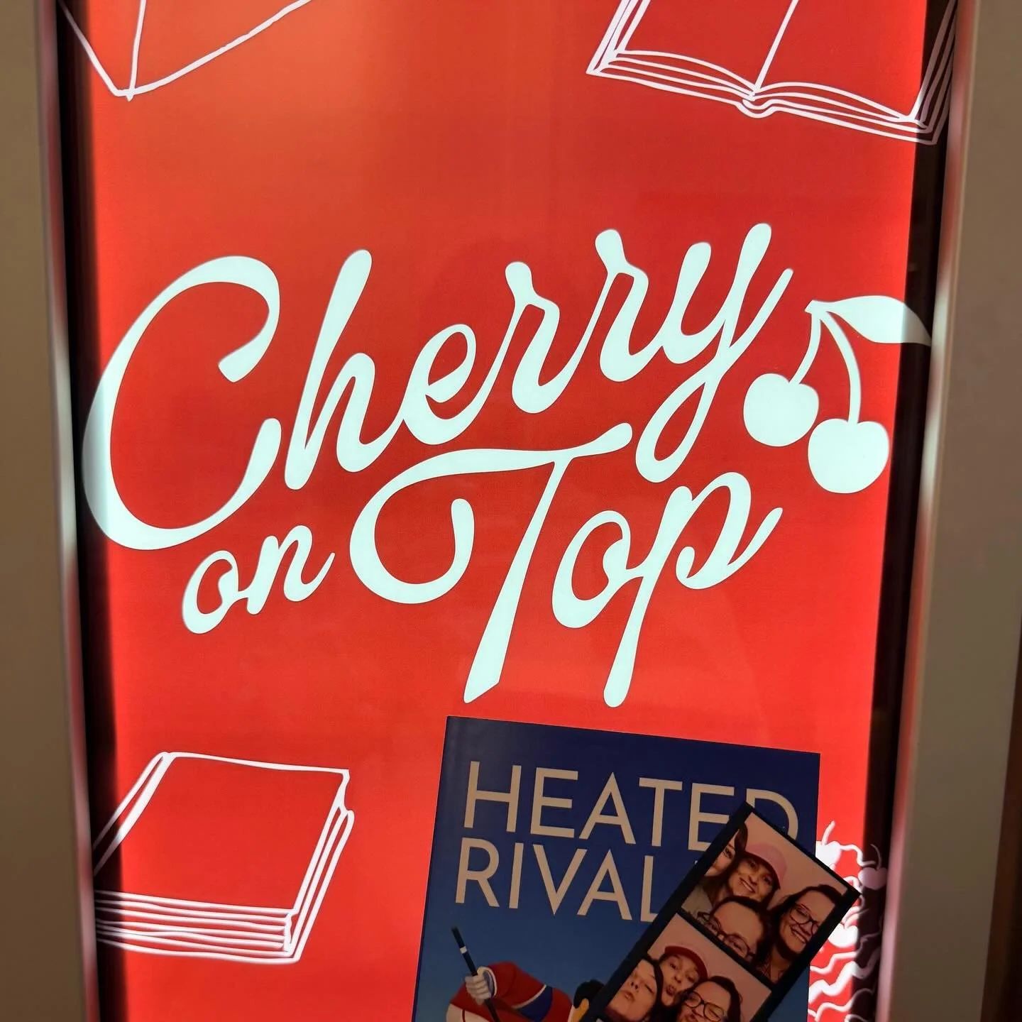 Fort Collins reads romance! 🩷🍒

A couple of our committee members had a chance to go to the opening of @cherryontopbookshop in February and it&rsquo;s everything you could want in a romance bookshop! You&rsquo;ll find welcoming staff, cute vibes, a