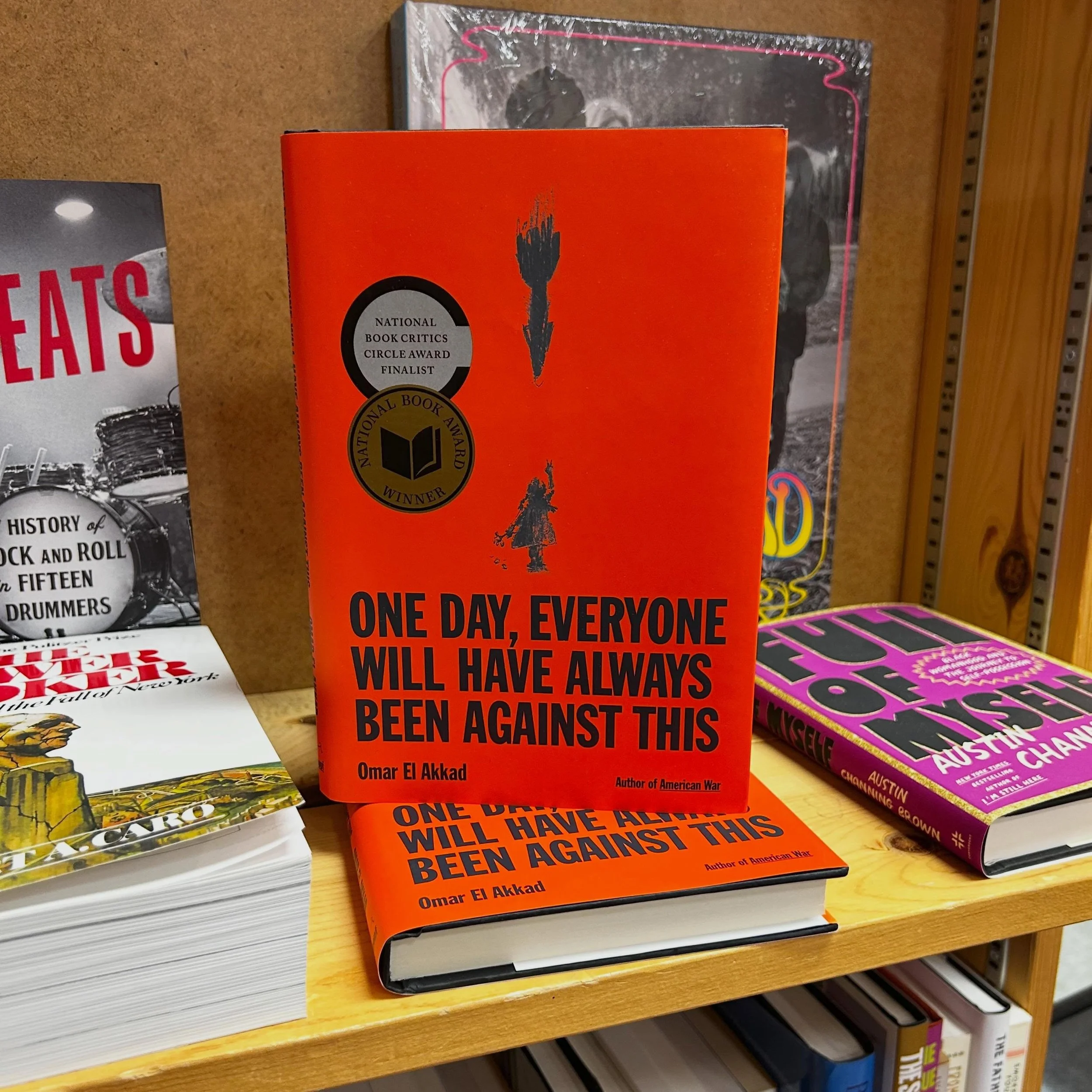 One Day, Everyone Will Have Always Been Against This won the 2025 National Book Award prize in nonfiction. The judges said,&rdquo;One Day, Everyone Will Have Always Been Against This is a scathing chronicle that articulates the reality of horror whil