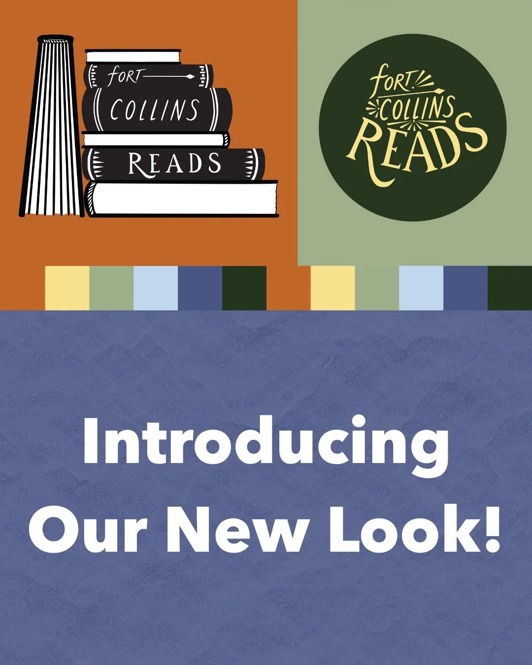 We&rsquo;ve been rolling out our new branding over the summer! The new logos were designed by our committee member, Jessica Crouch of @thestateparkpress, who was inspired by Laura Carter&rsquo;s Library Park sculpture. For our colors, our committee w