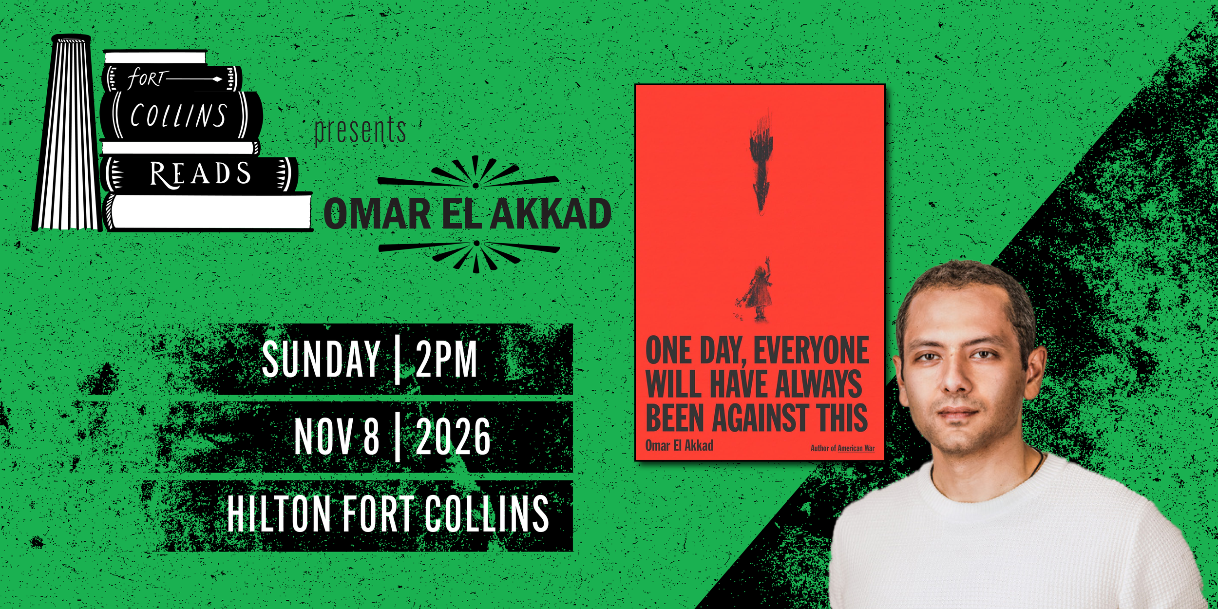 Fort Collins Reads presents Omar El Akkad