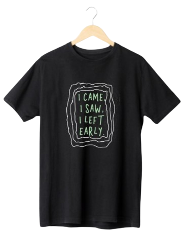 I Came I Saw I Left Early