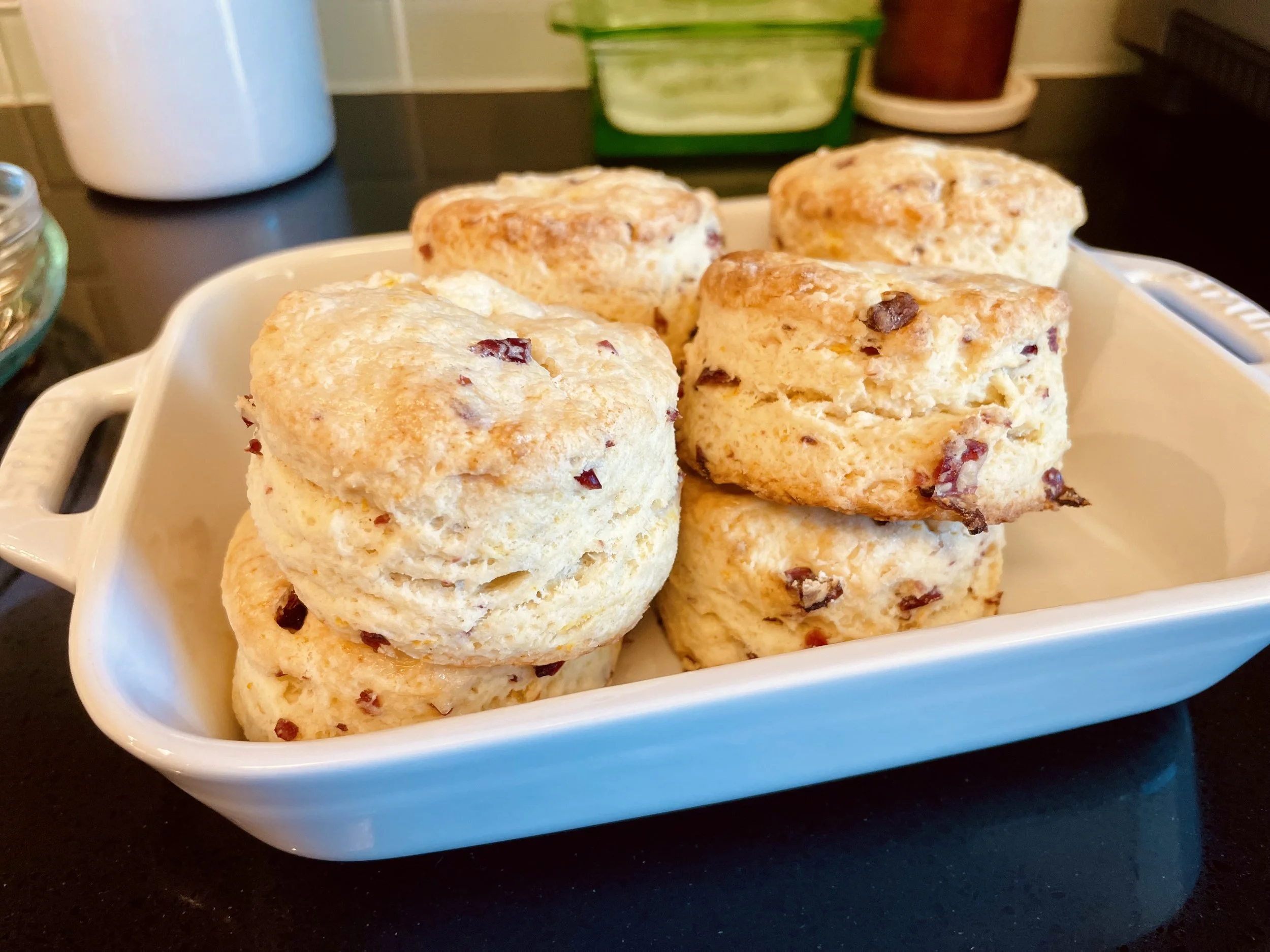Best Orange Cranberry Scones
