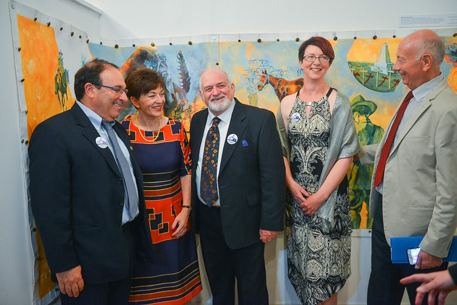 The opening in Zishon Le Zion, Israel
