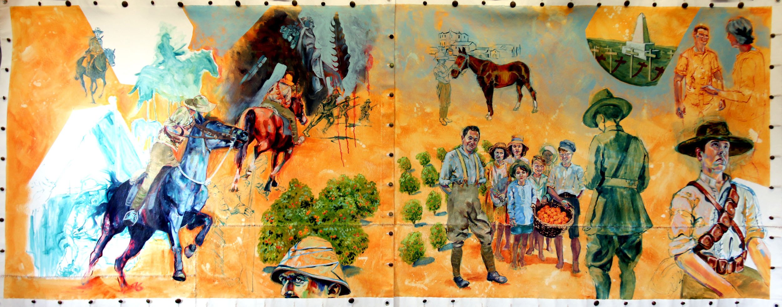 Battle of Ayun Kara/ NZMR Welcomed in Rishon LeZion