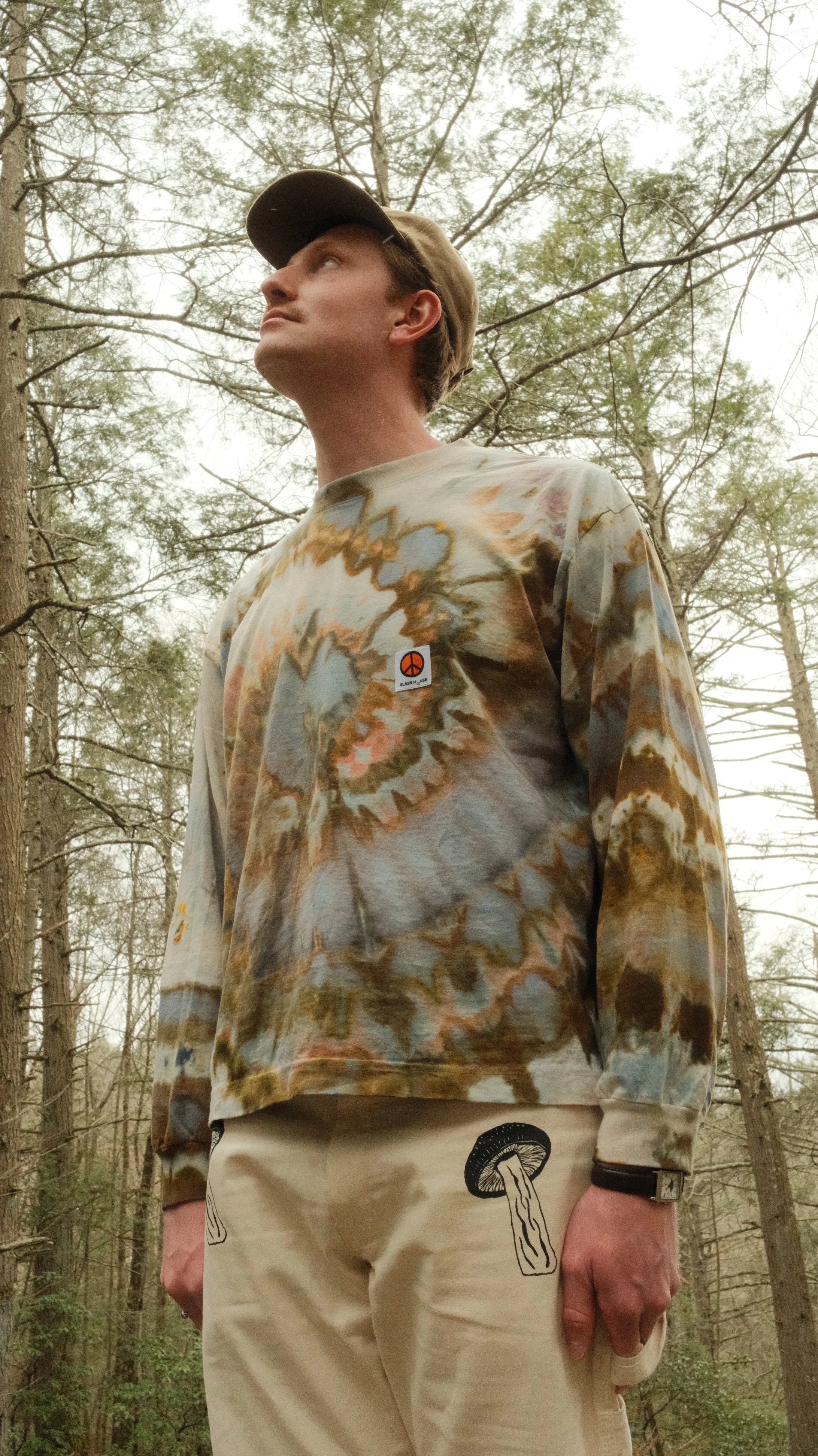 AMBER + FOREST ICED DYE LONGSLEEVE