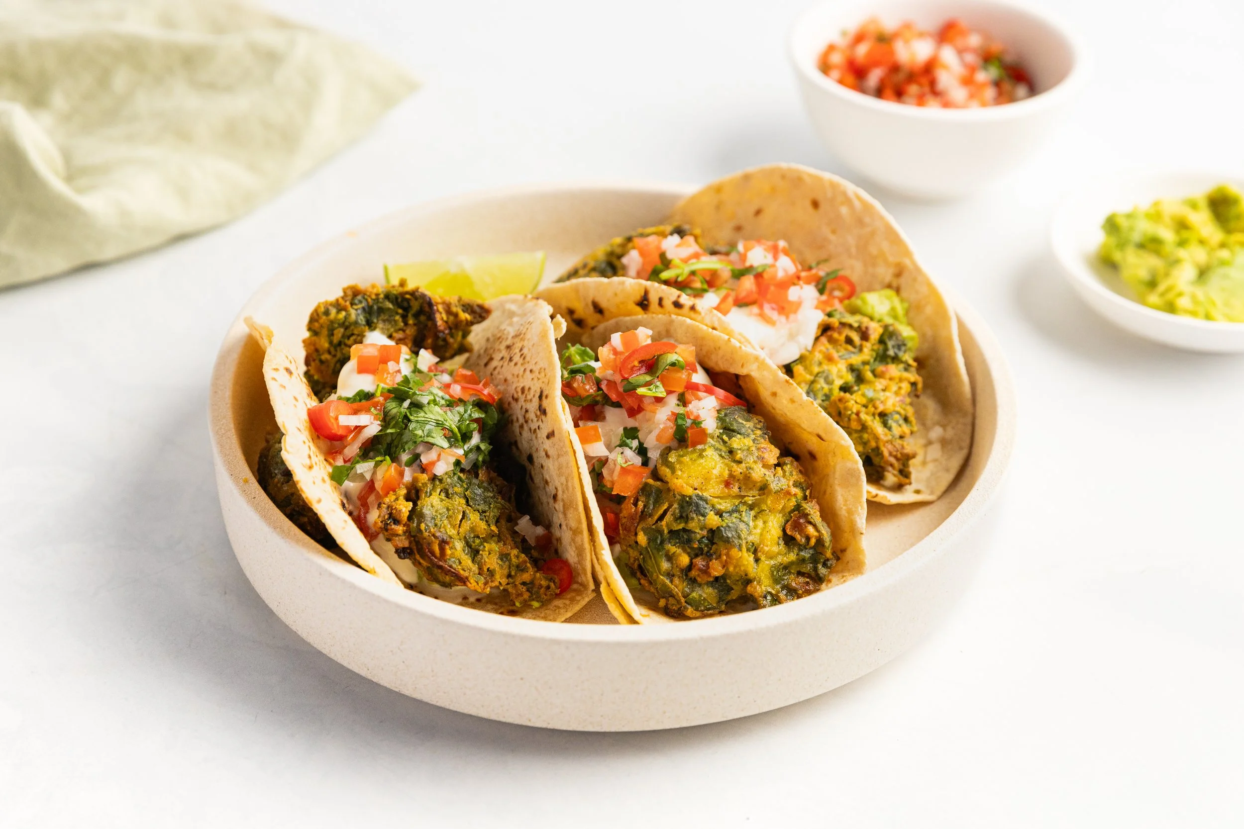 Pakora Tacos