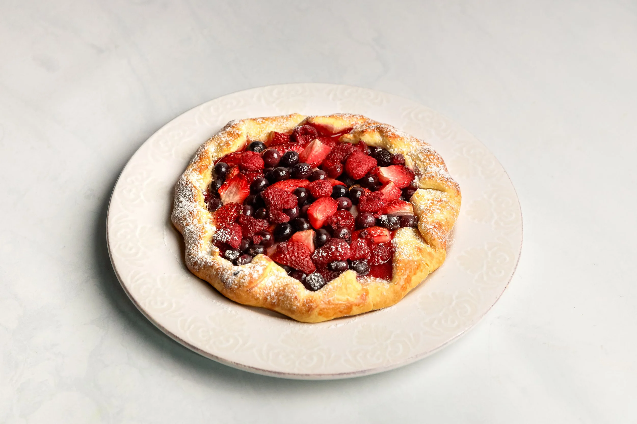 Berry Free-Form Tart