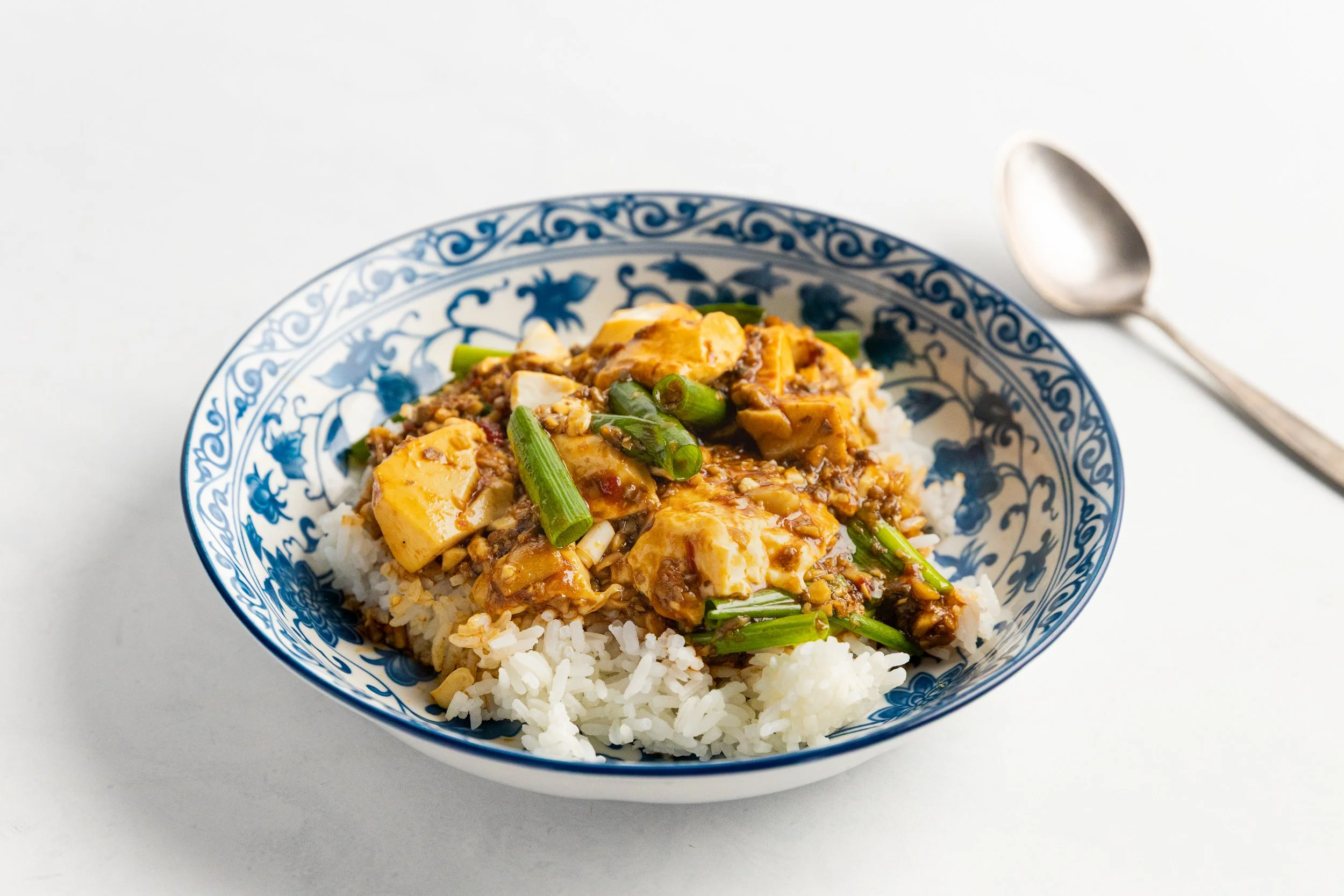 Mushroom Ma Po Tofu