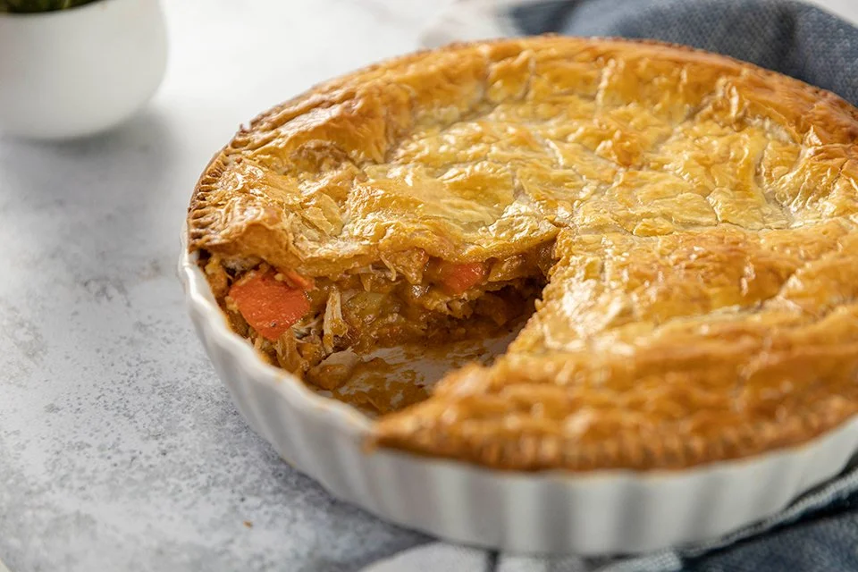 Penang Chicken Curry Pie