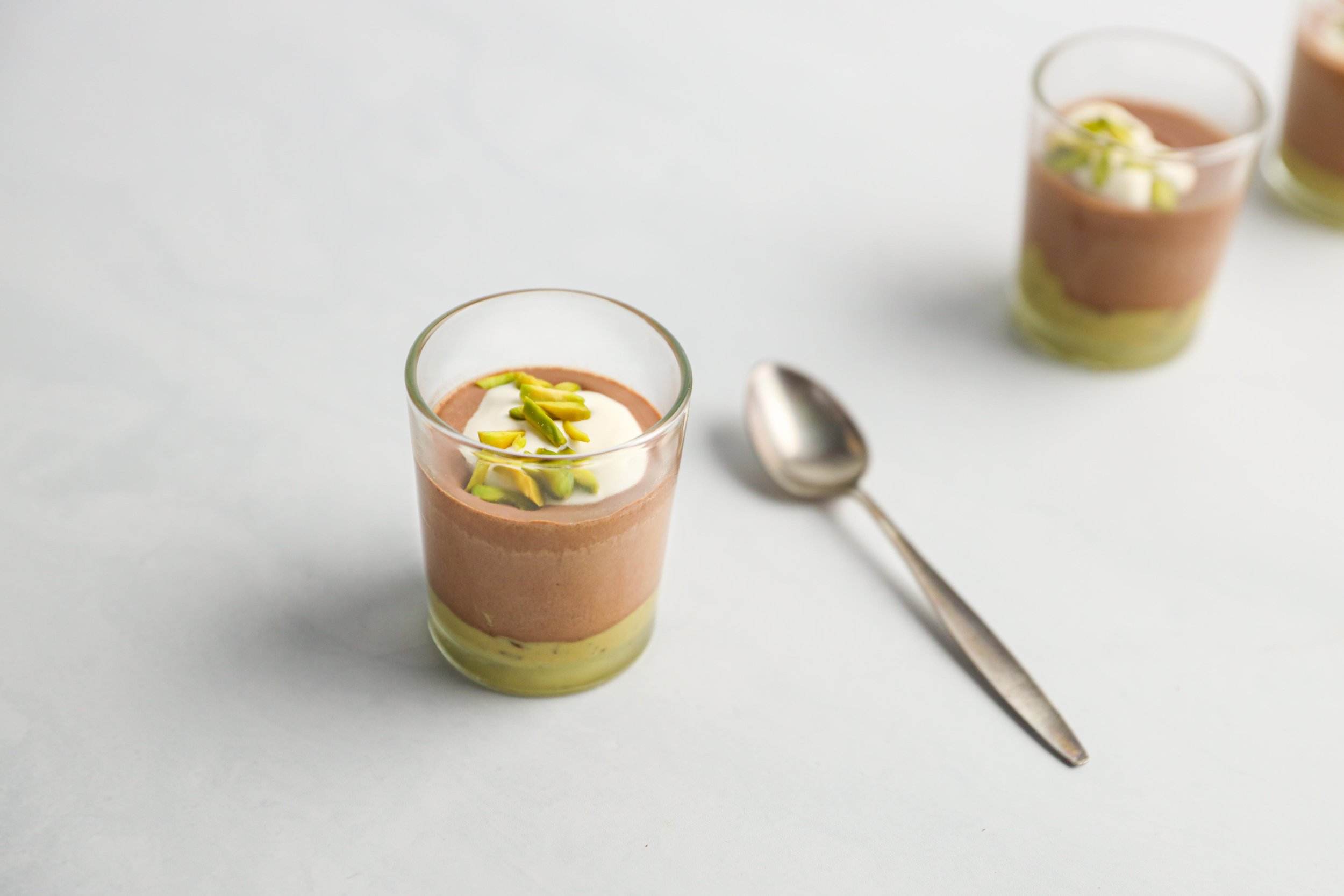 Pistachio Pot au Crème
