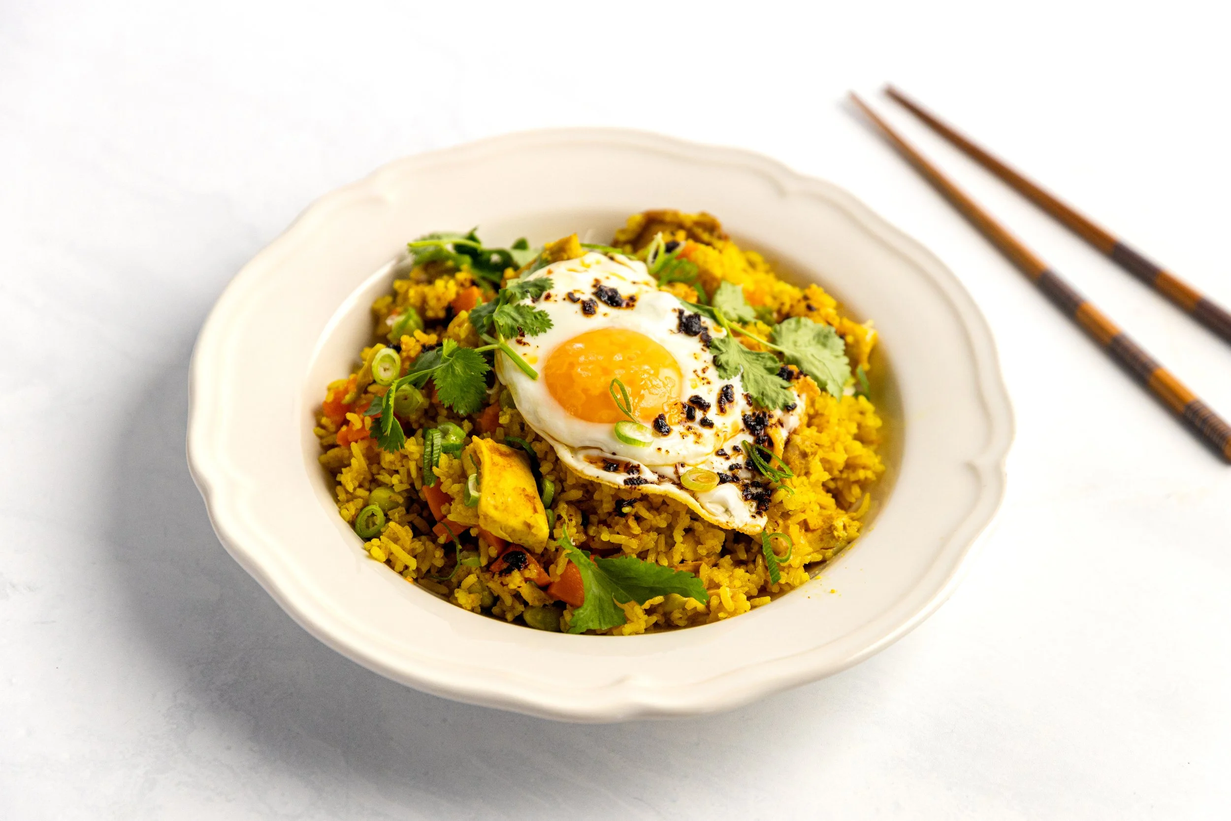 Golden Turmeric Chicken Rice