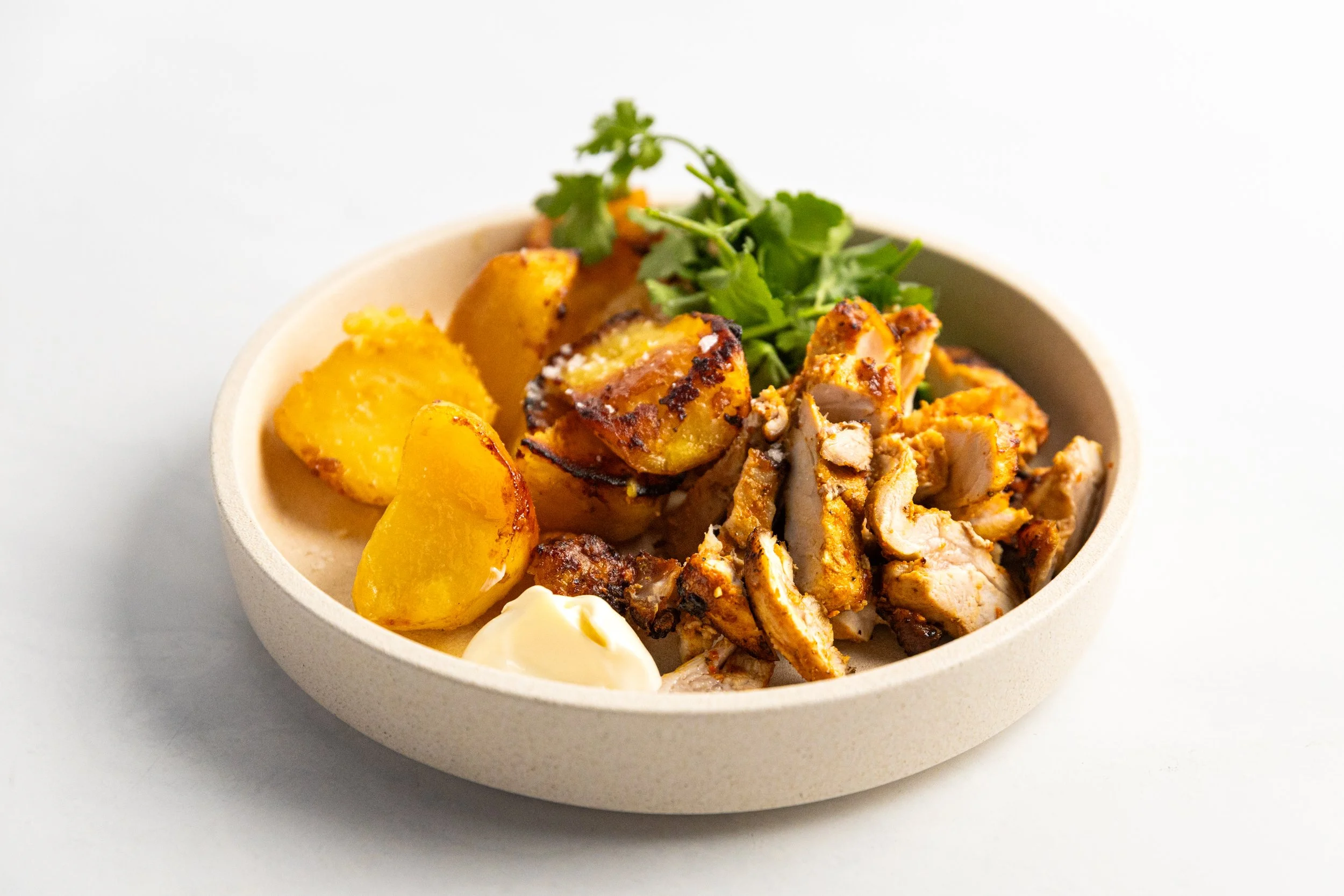 Portuguese Oven “Spit” Chicken And Potatoes