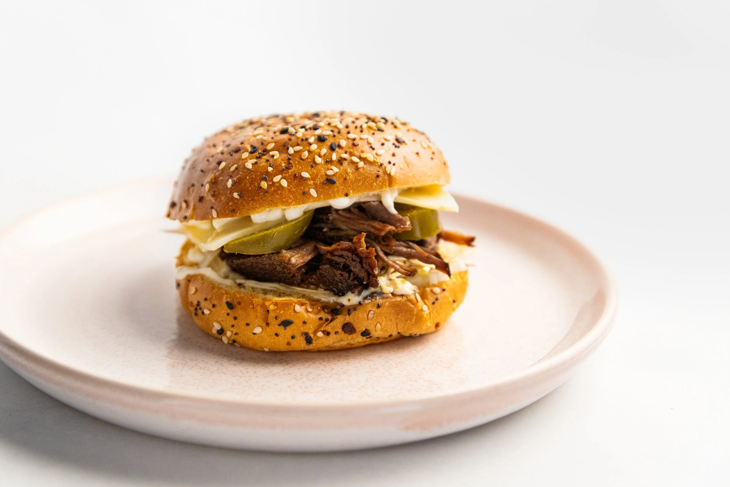 Short Rib and Jalapeno Burger