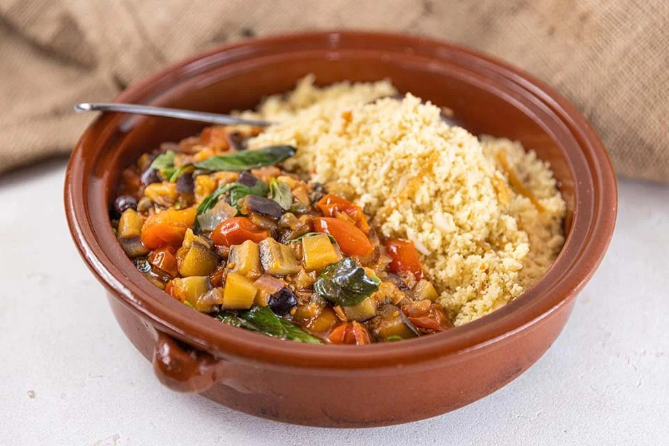 Eggplant Stew with CousCous — Everyday Gourmet