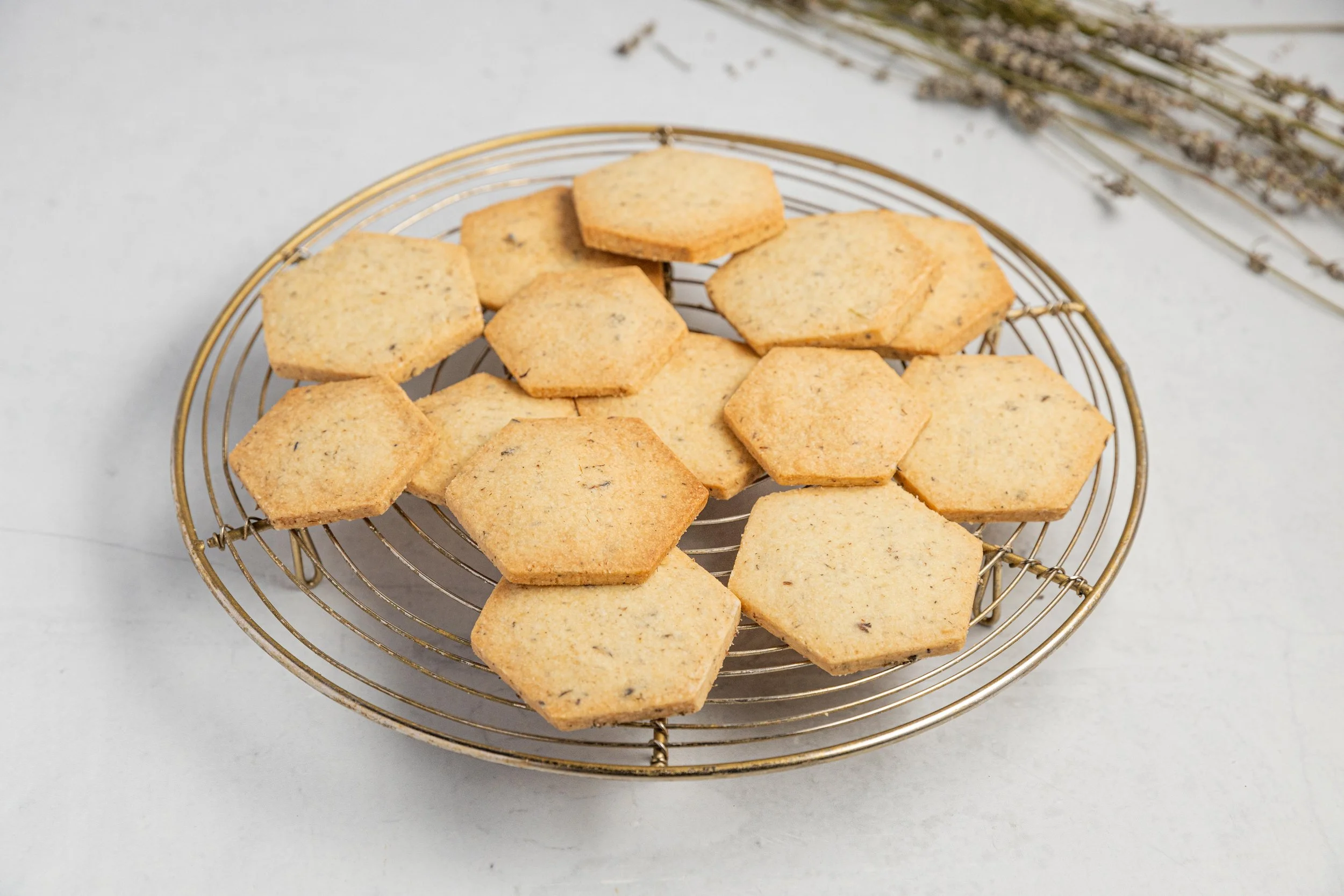 Lavender Shortbread
