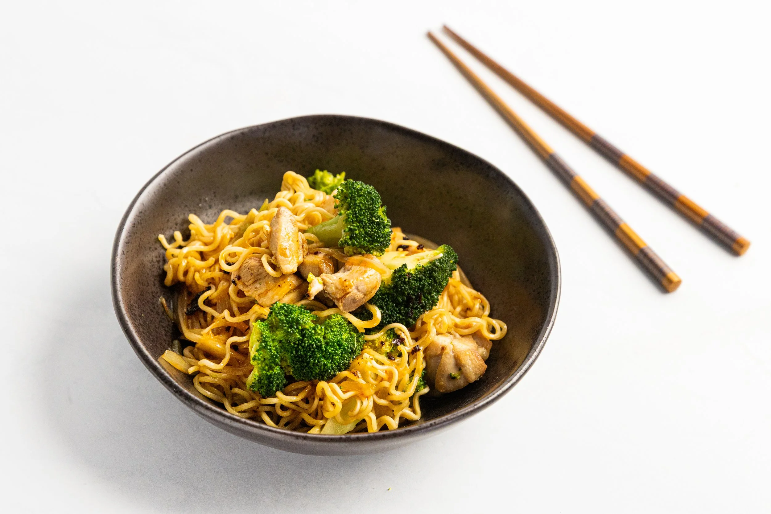 Chicken and Broccoli Noodles