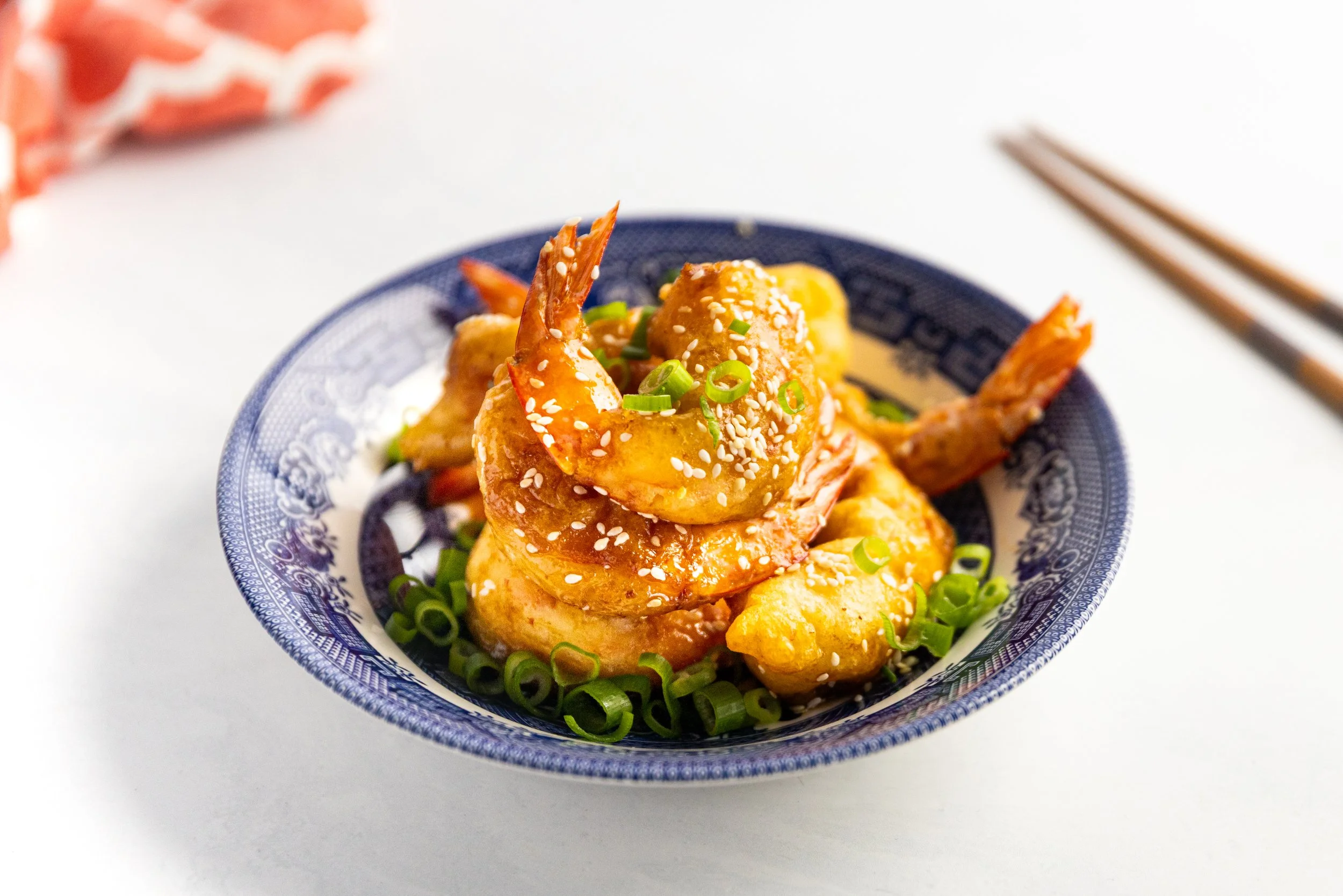 Chinese Honey Prawns