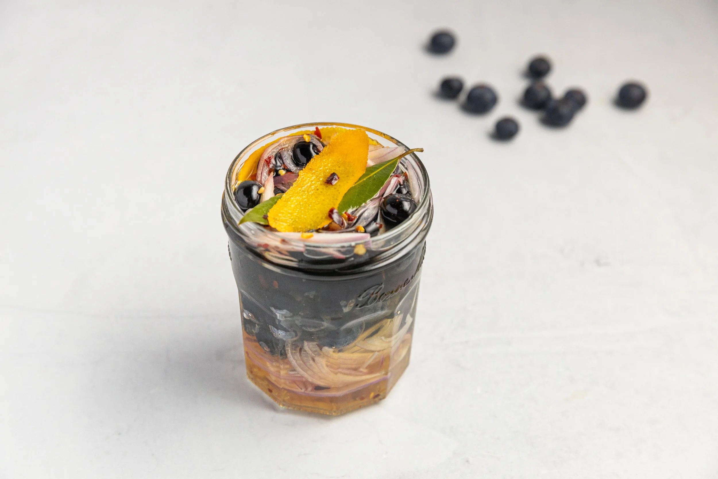 Pickled Blueberries