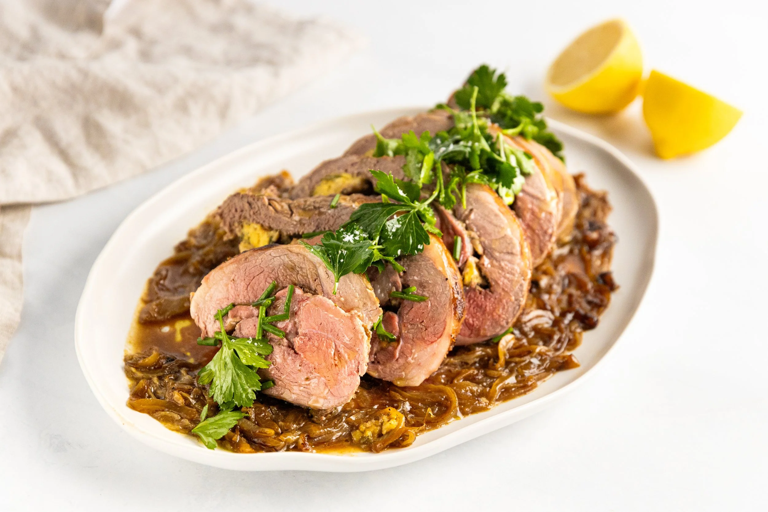 Stuffed Leg of Lamb