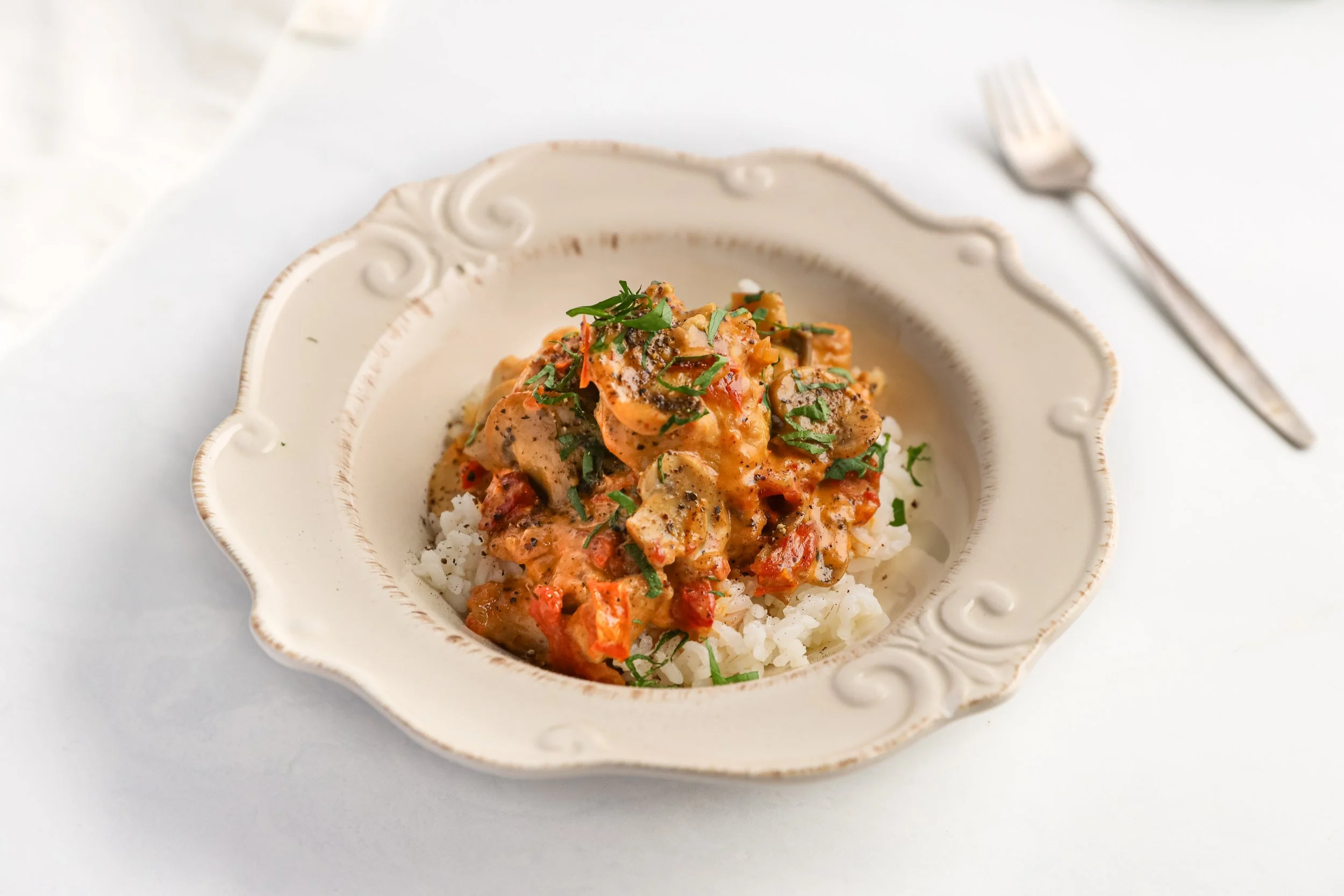 Marry Me Mushroom and Chicken Stew