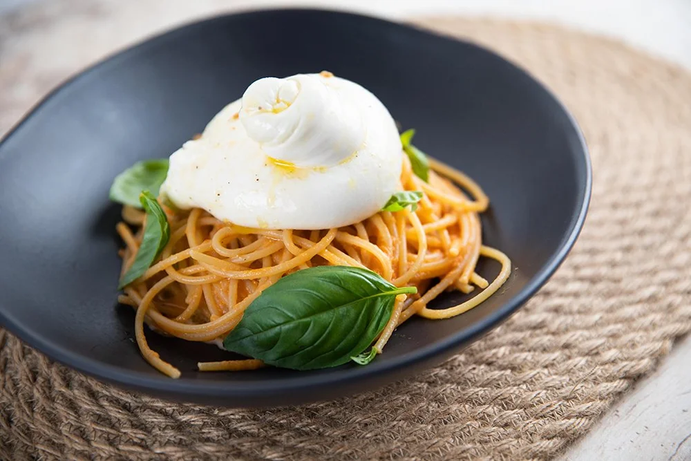 Spaghetti Pomodoro with Burrata — Everyday Gourmet