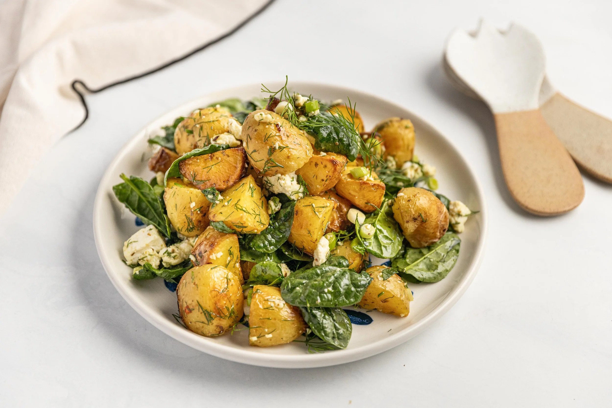 Spanakopita Potato Salad