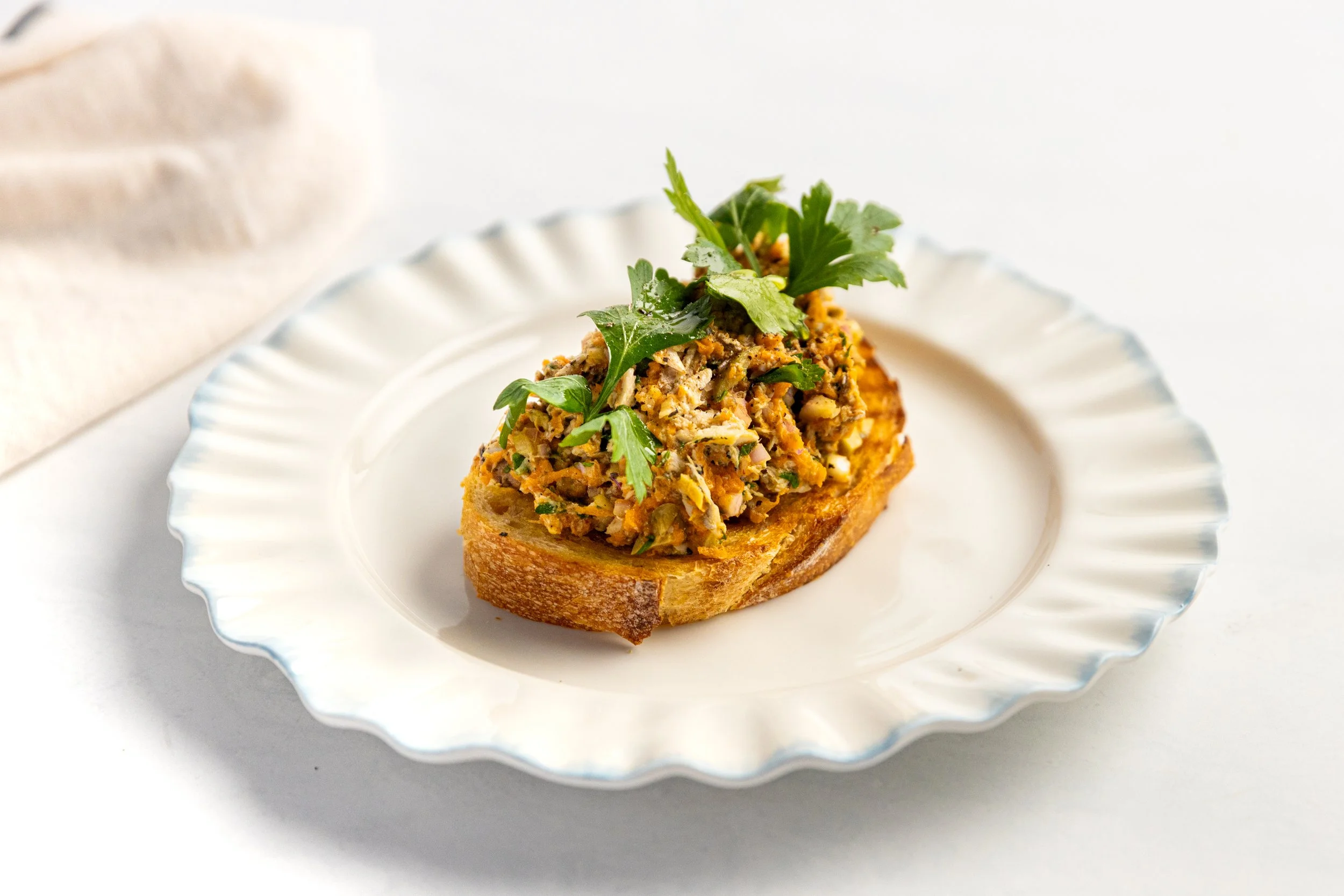 Sardine Bruschetta