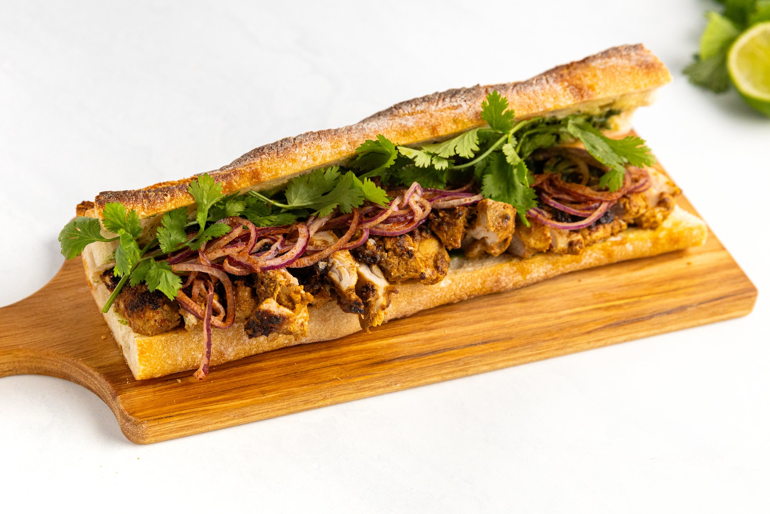 Tandoori Chicken Baguette