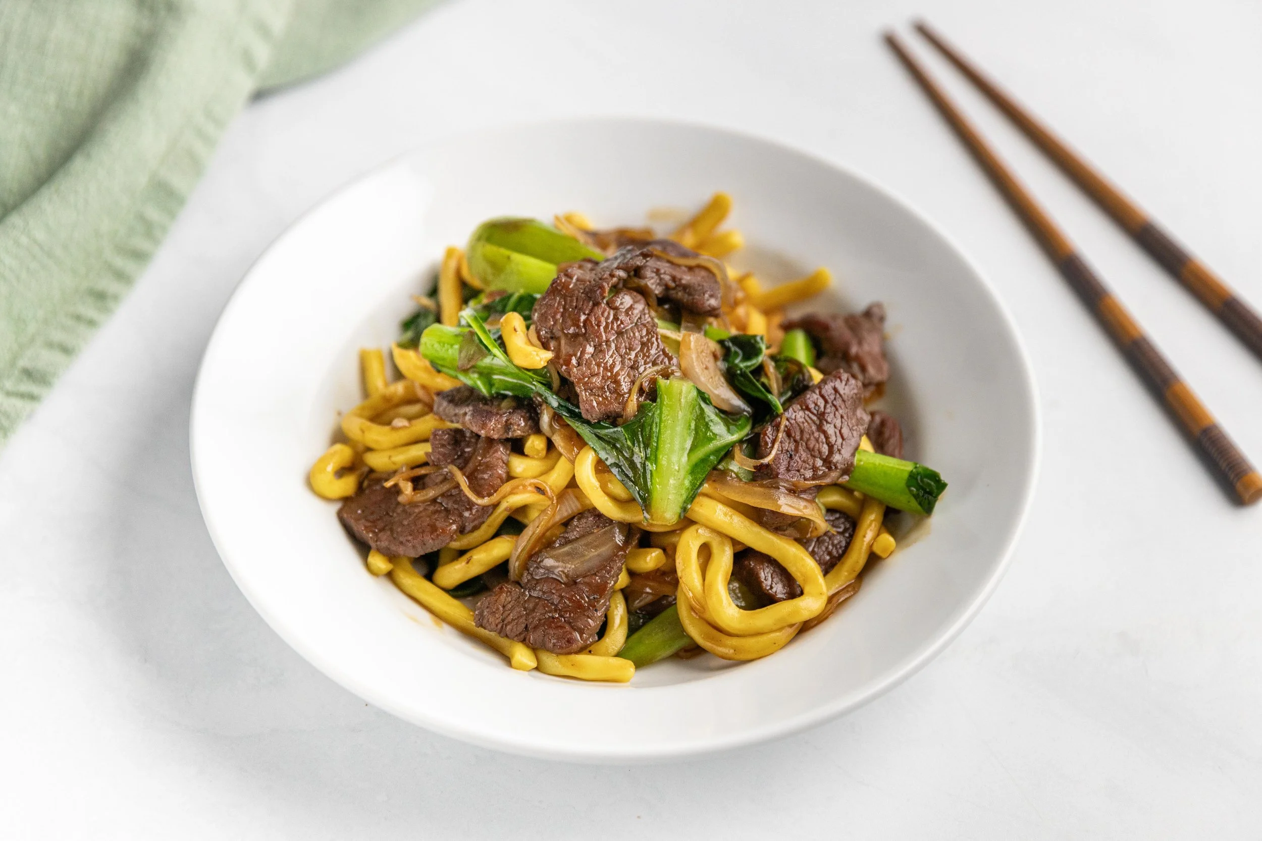 Chinese Broccoli and Roo Stir Fry