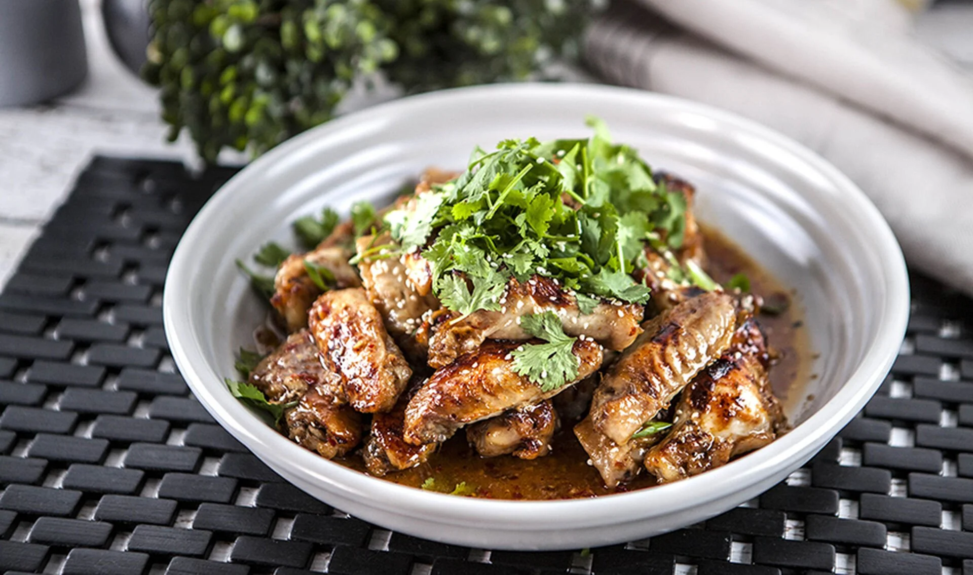 Sticky Chicken Wings