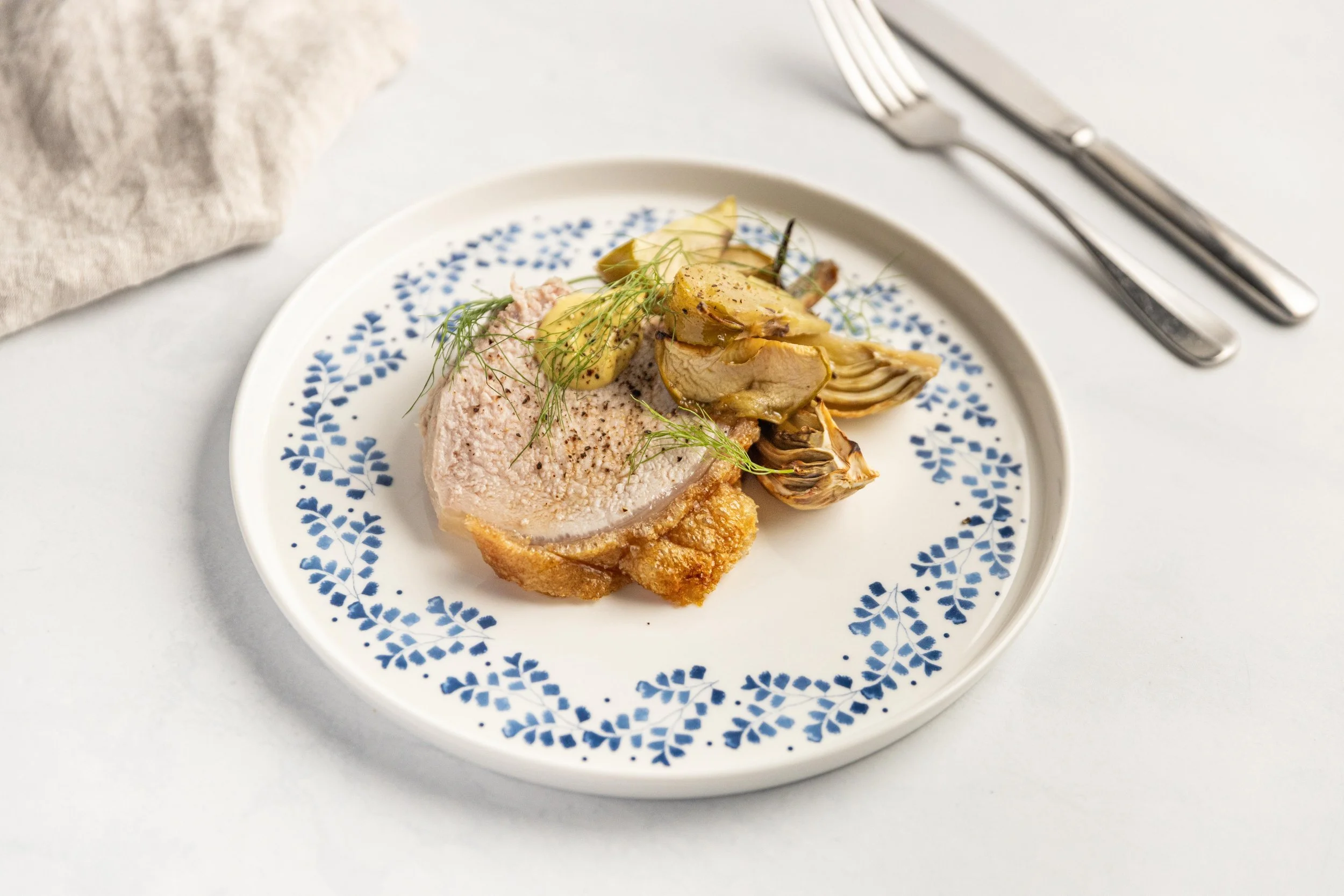 Roasted Rack of Pork