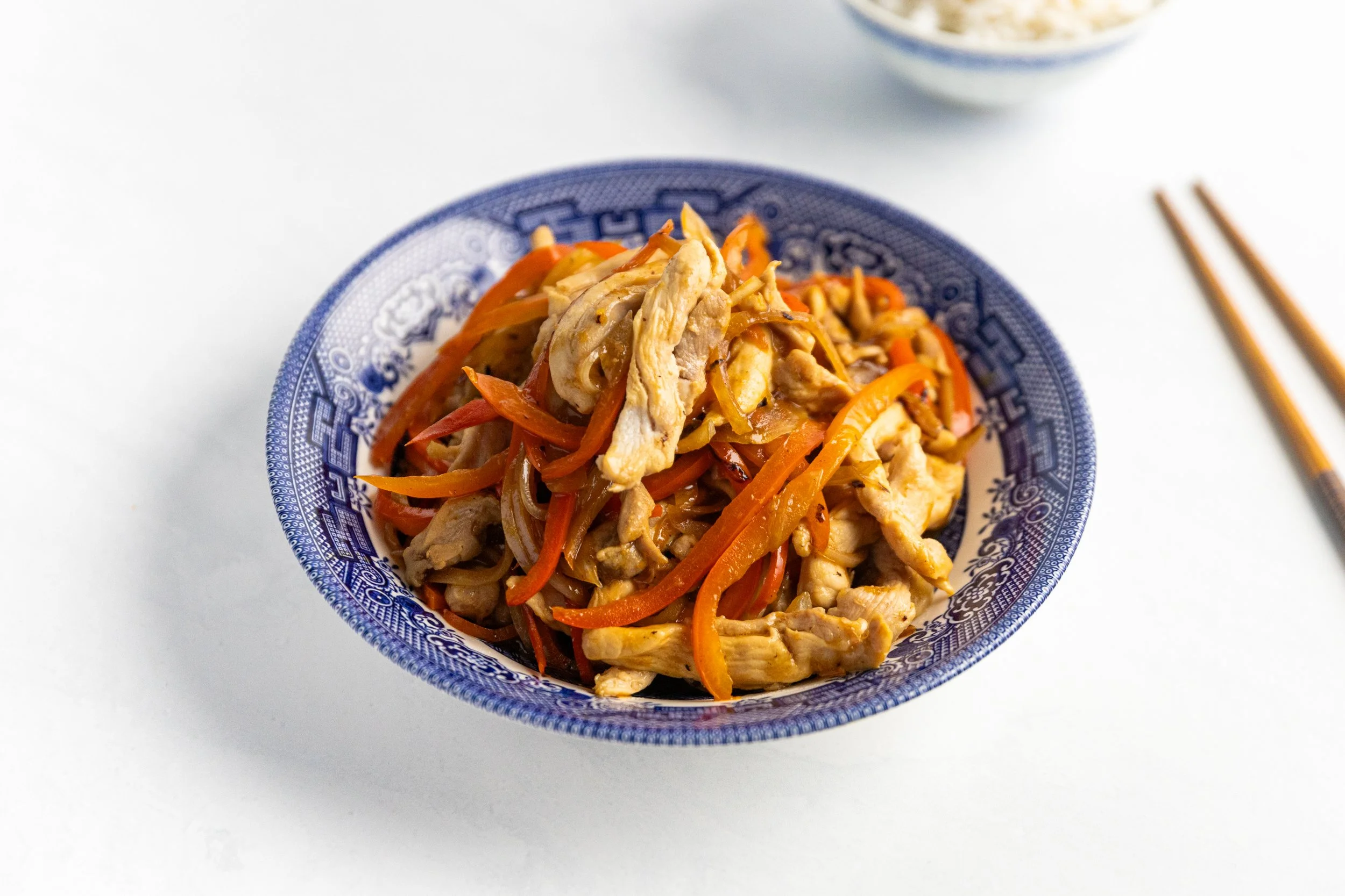 Stir-fry Chicken in Plum Sauce