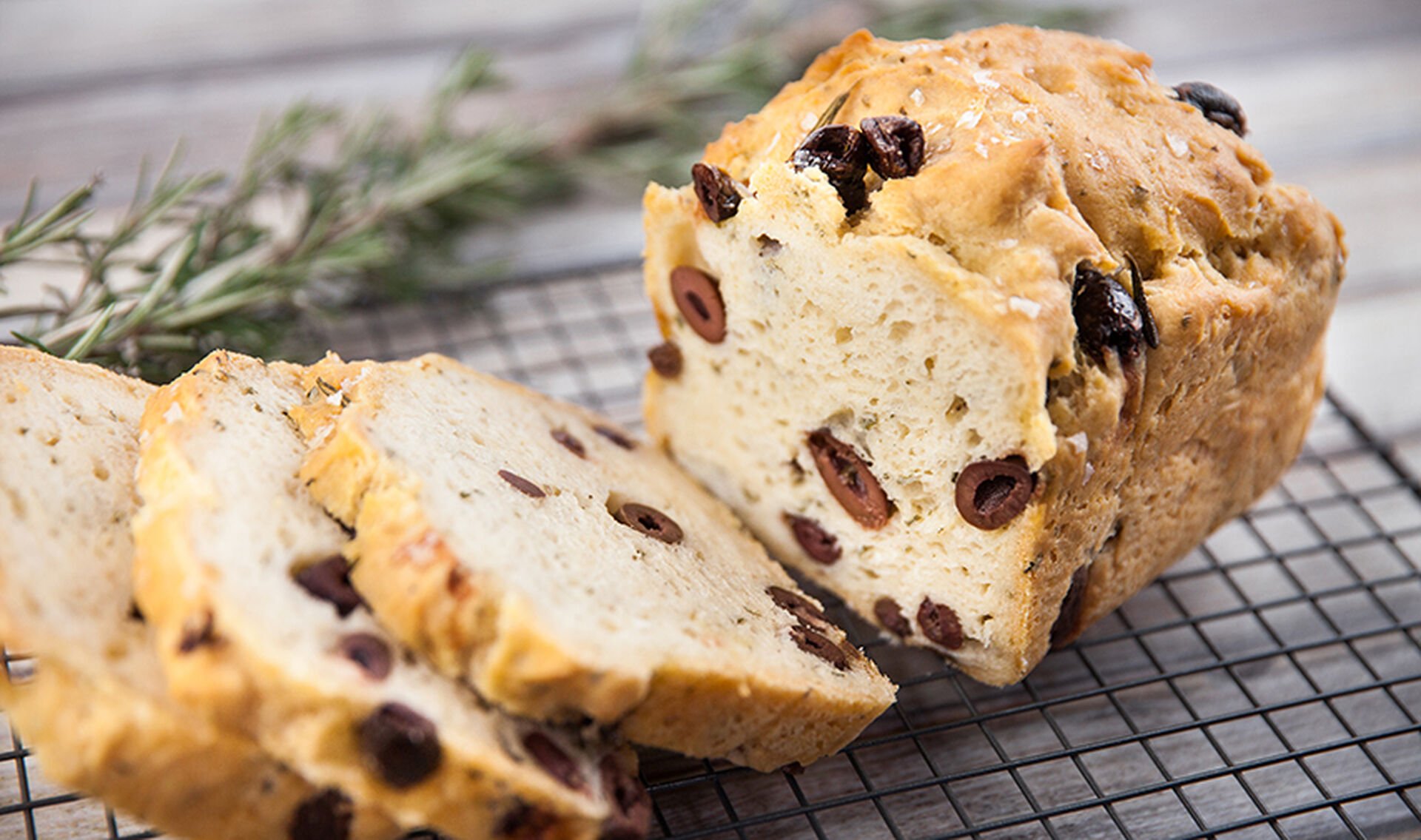 Gluten Free Rosemary and Olive Bread — Everyday Gourmet