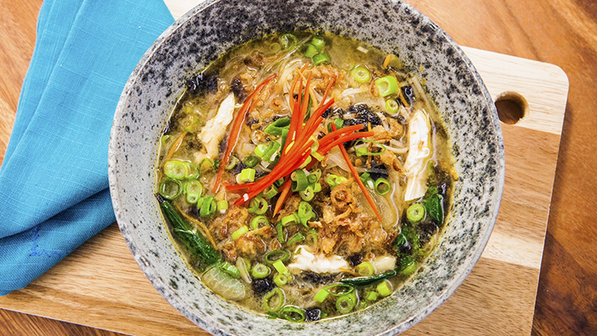 Chicken & Soba Noodle Broth — Everyday Gourmet