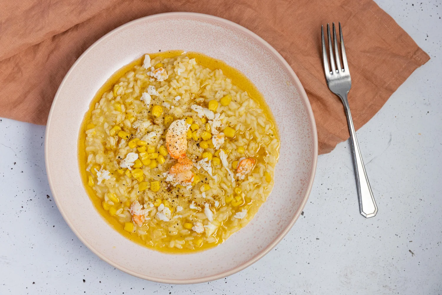 Crab and Corn Risotto — Everyday Gourmet