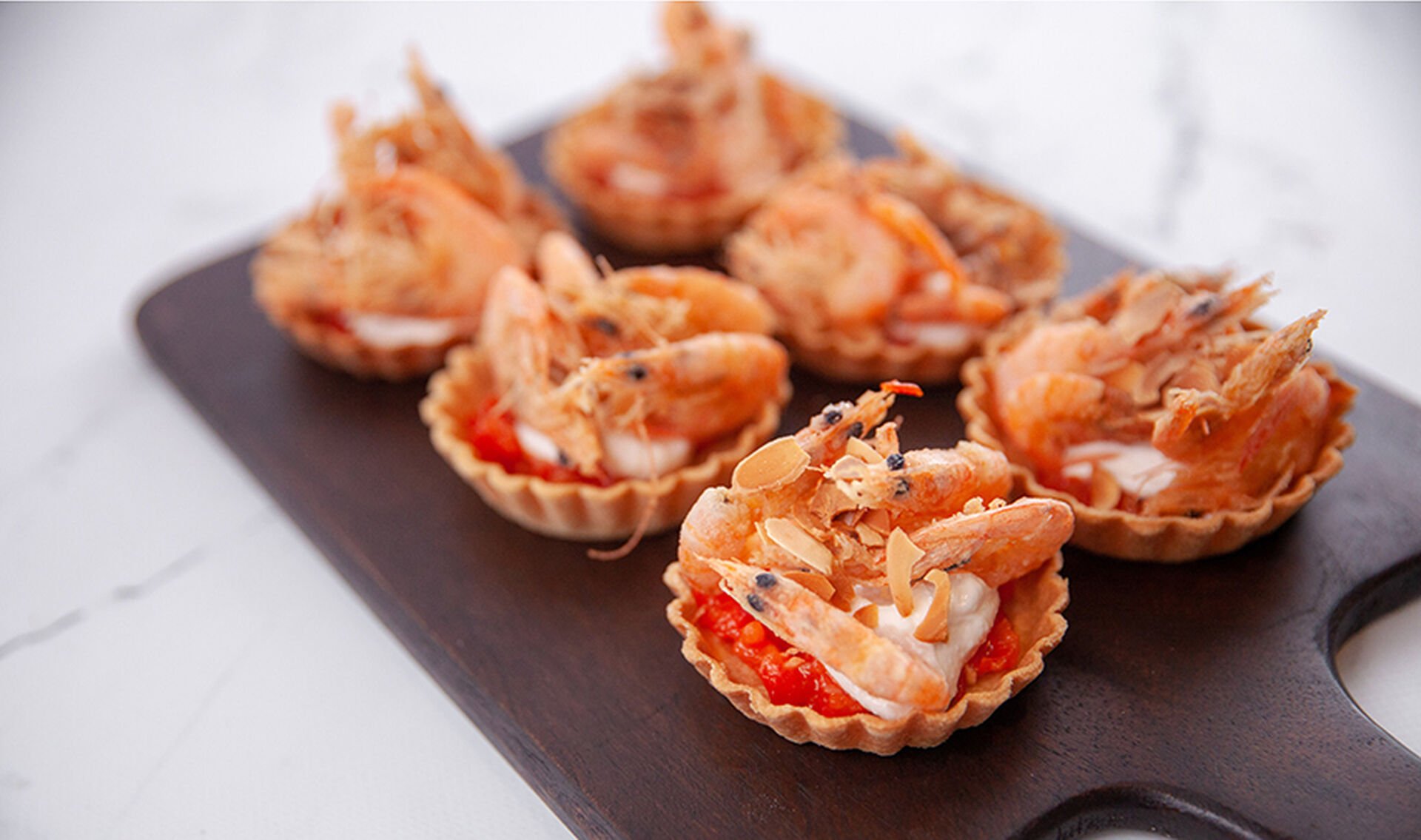 Prawn and Tomato Tart